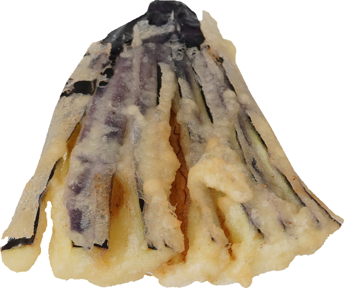 天ぷら（なす）｜商用可フリー画像・背景透過