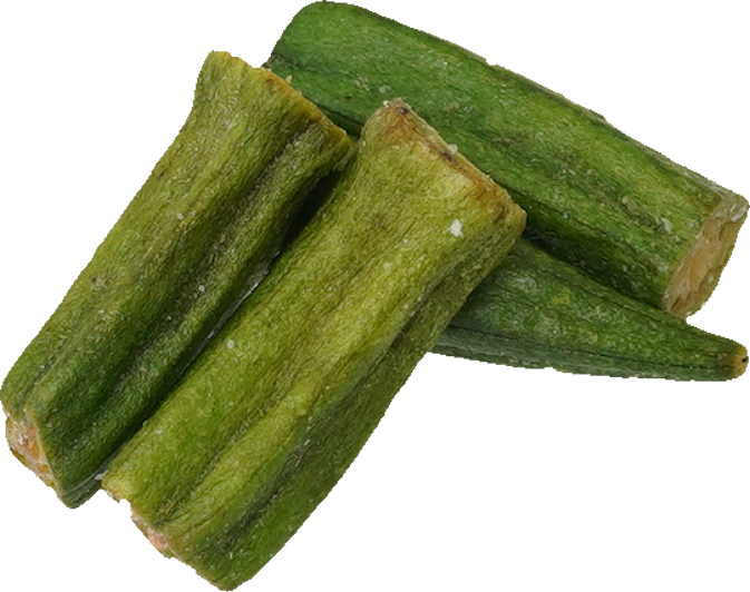 オクラチップス｜商用可フリー画像・背景透過