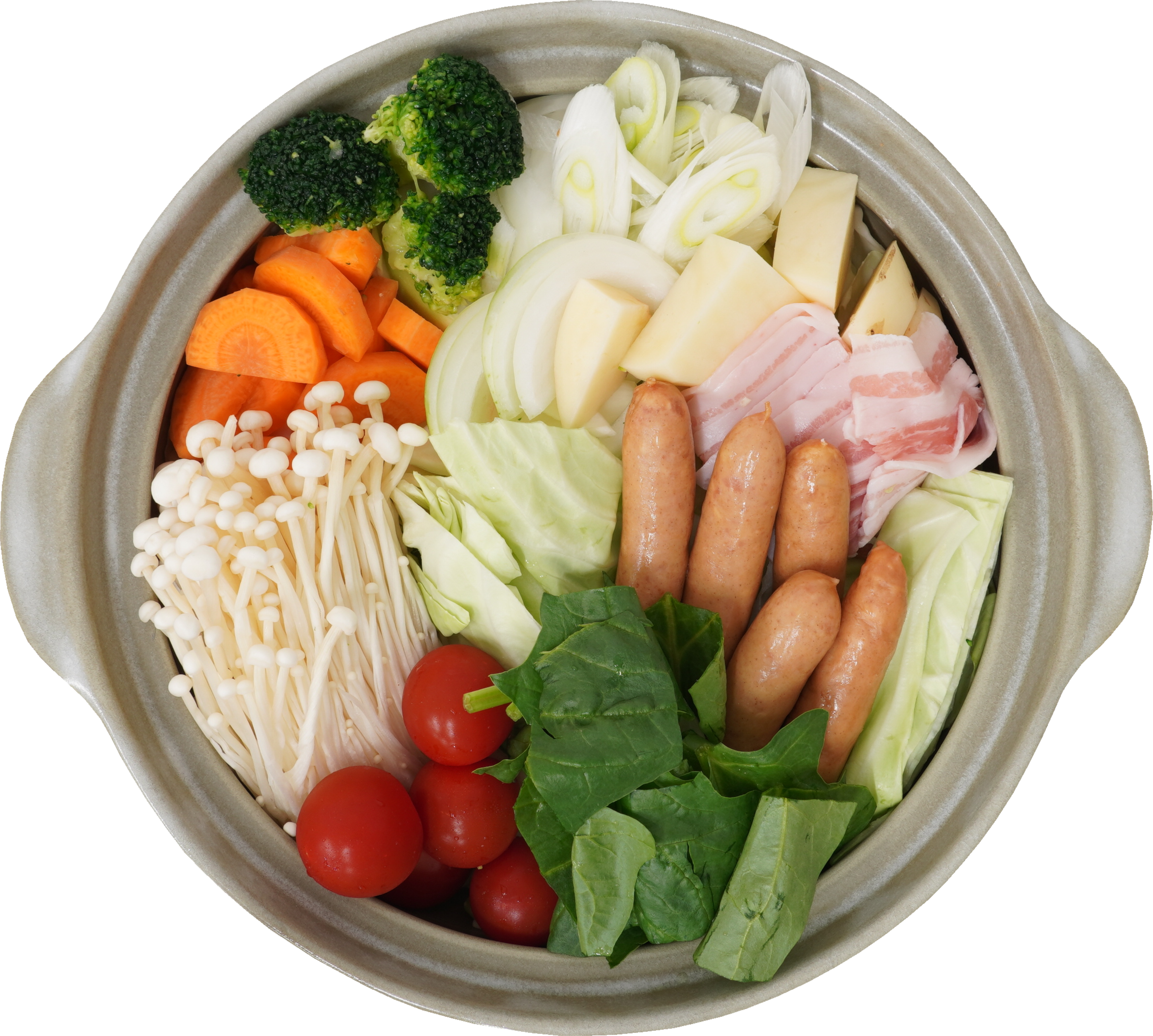 カレー鍋（具材）｜商用可フリー画像・背景透過