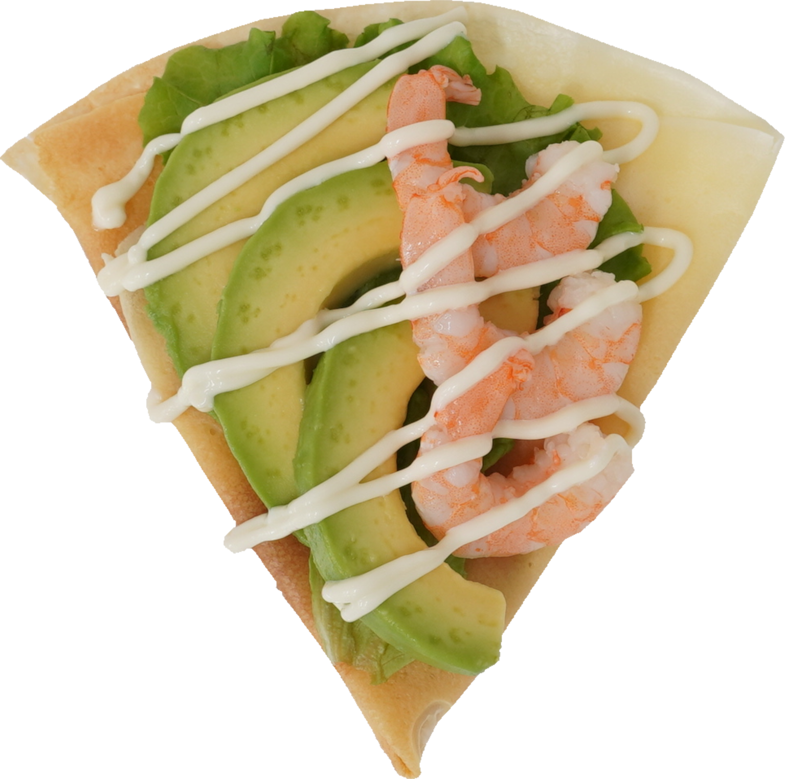 クレープ（えびアボカド）｜商用可フリー画像・背景透過