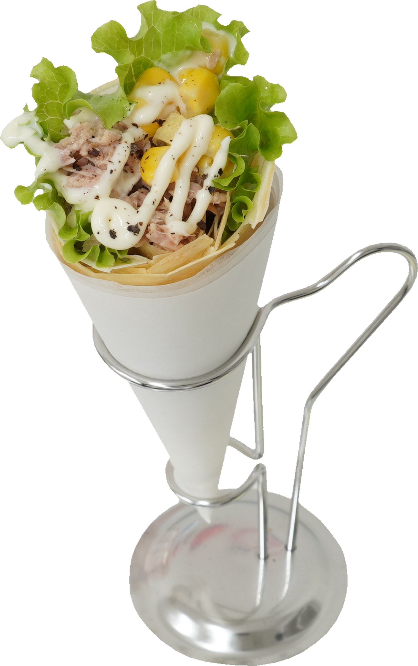 クレープ（ツナサラダ）｜商用可フリー画像・背景透過