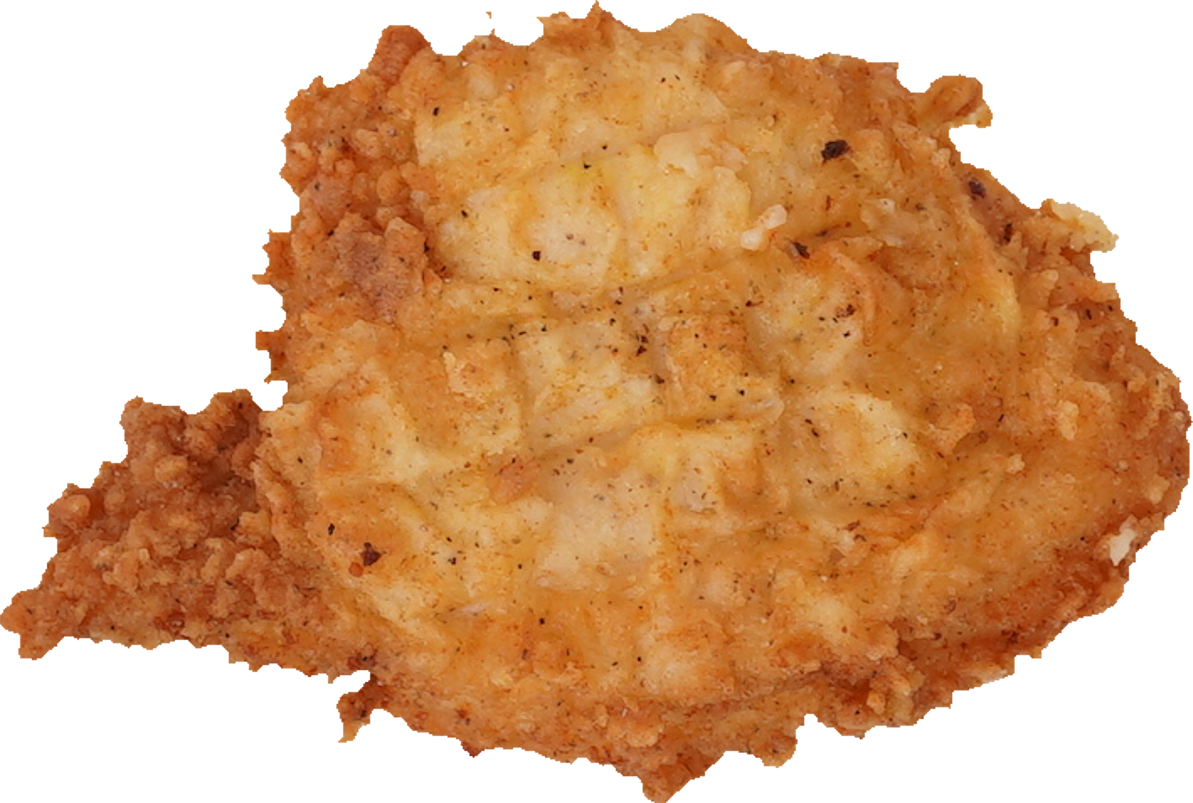 フライドチキン（骨なし）｜商用可フリー画像・背景透過