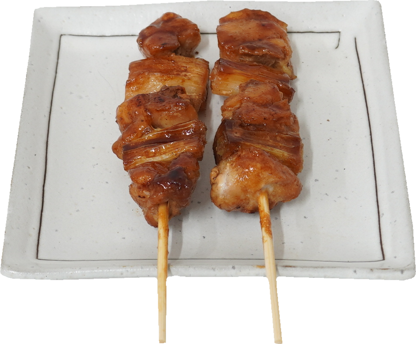 焼き鳥（ねぎまタレ）｜商用可フリー画像・背景透過