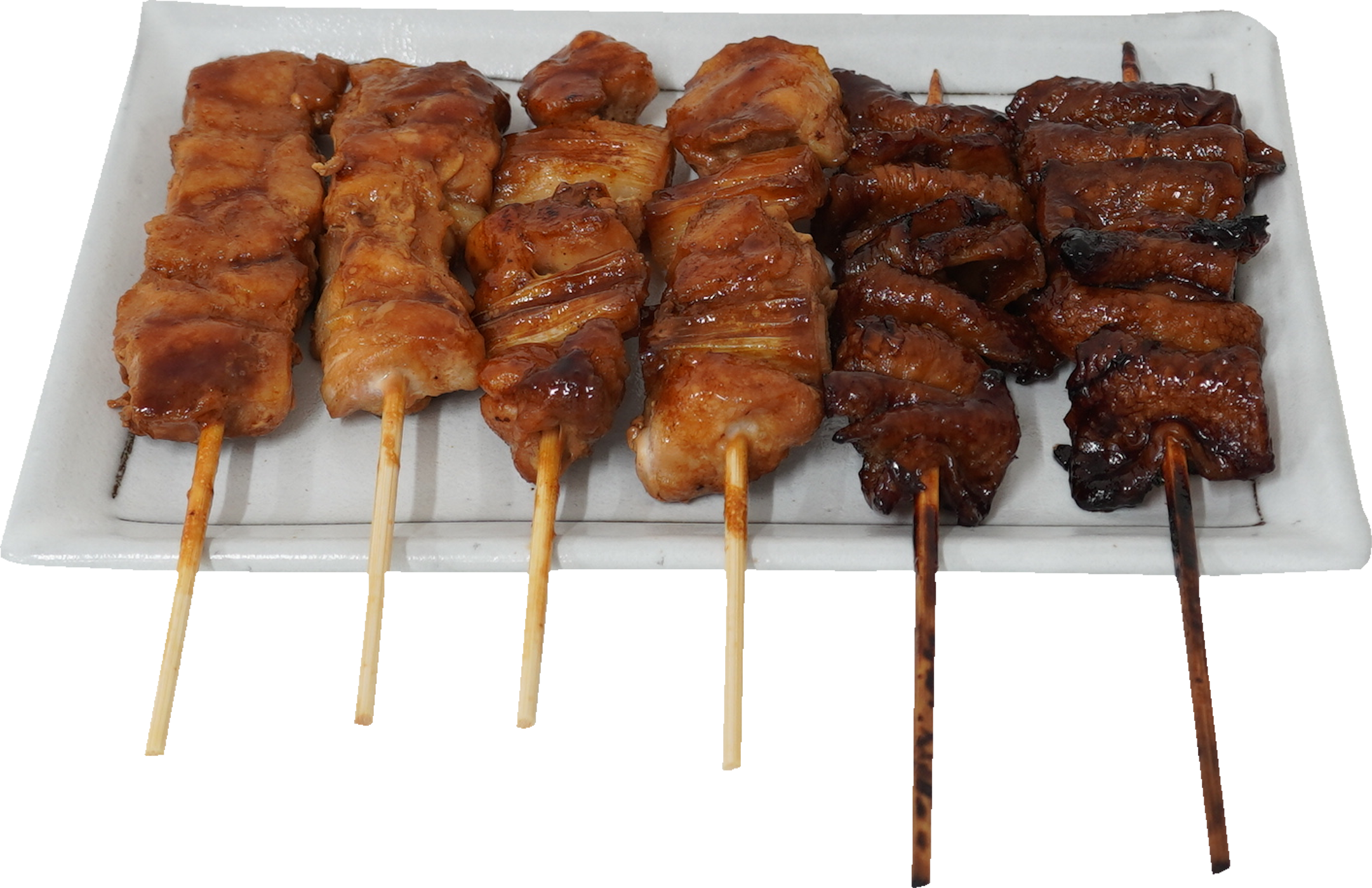 焼き鳥盛り合わせ｜商用可フリー画像・背景透過