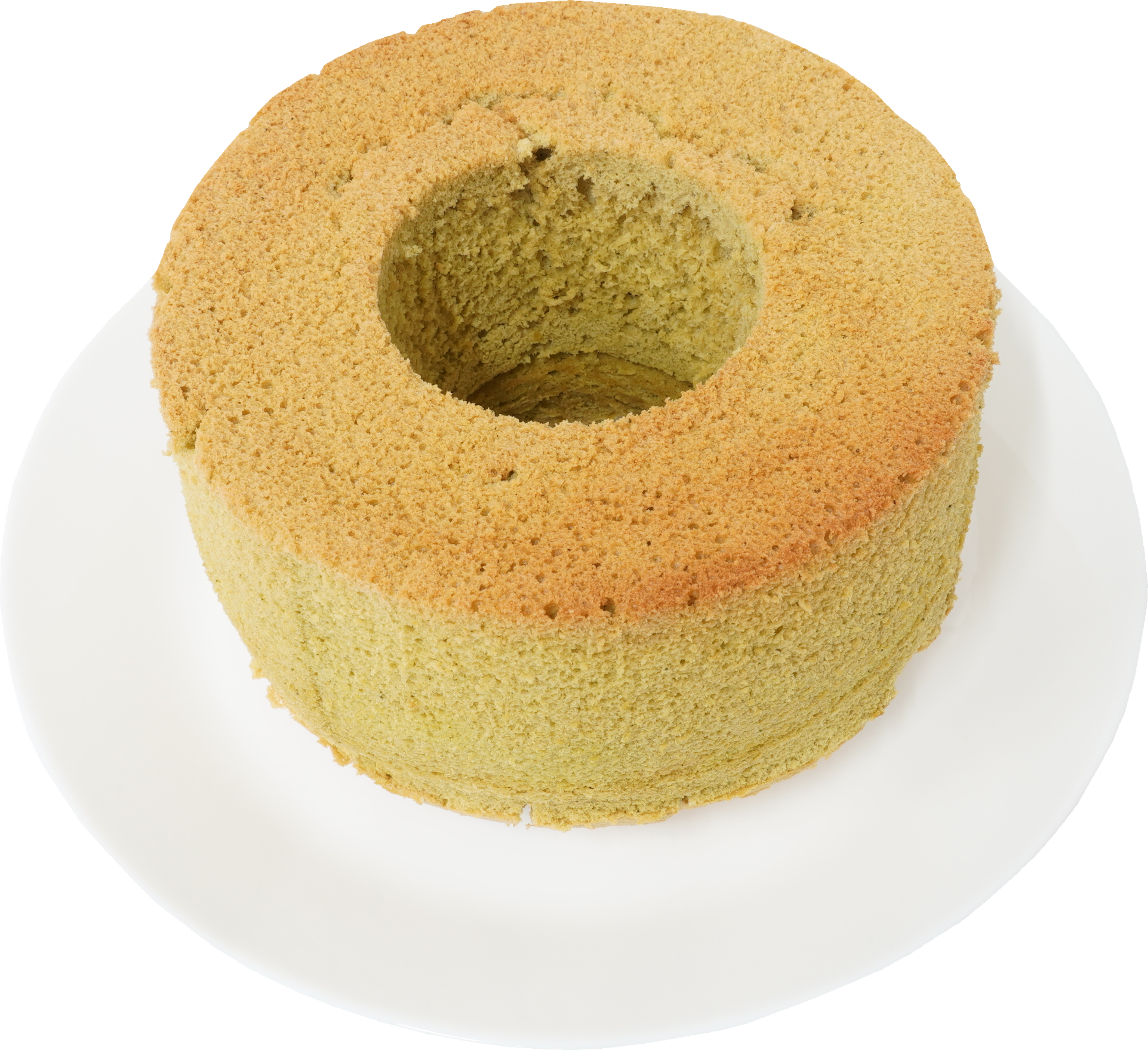シフォンケーキ（抹茶）｜商用可フリー画像・背景透過