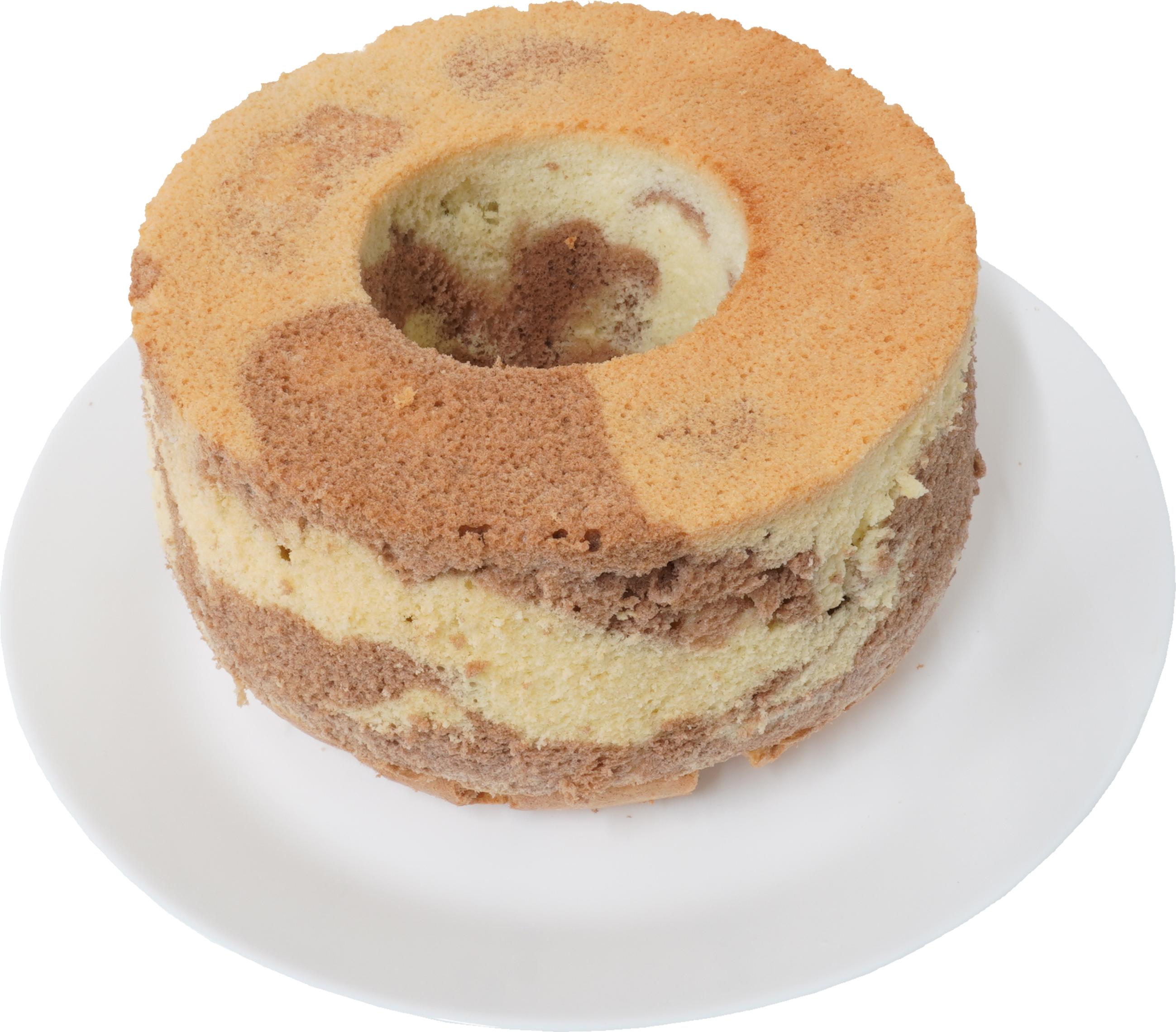 シフォンケーキ（マーブル）｜商用可フリー画像・背景透過