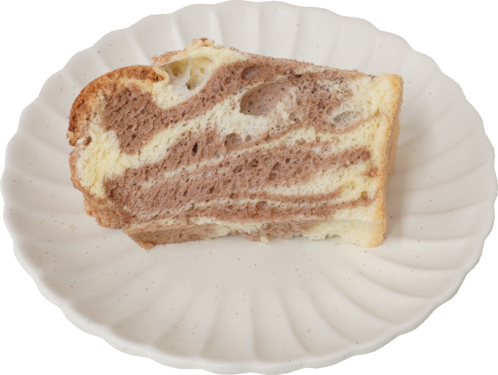 シフォンケーキ（マーブル）｜商用可フリー画像・背景透過