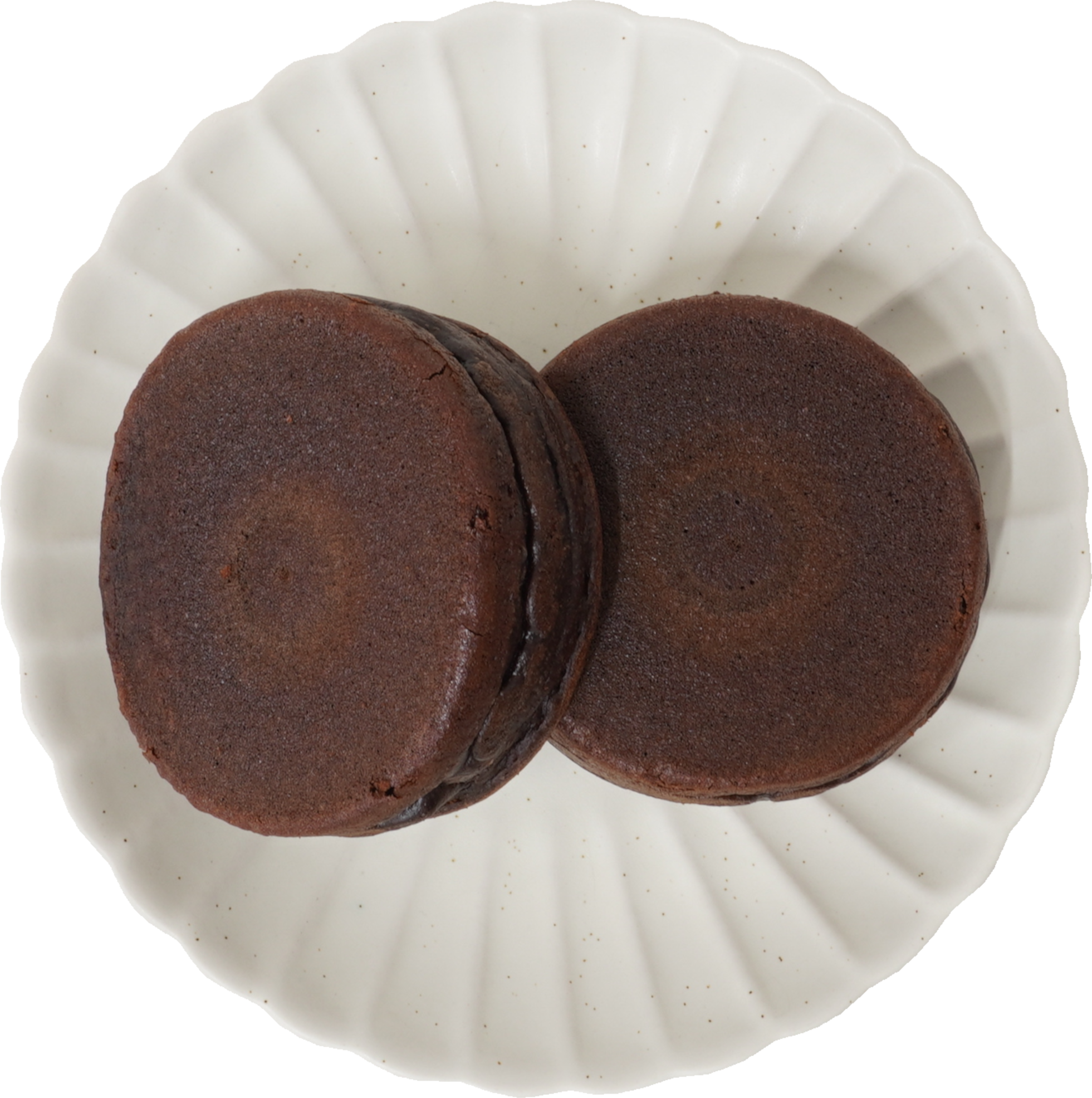 今川焼き（チョコ）｜商用可フリー画像・背景透過