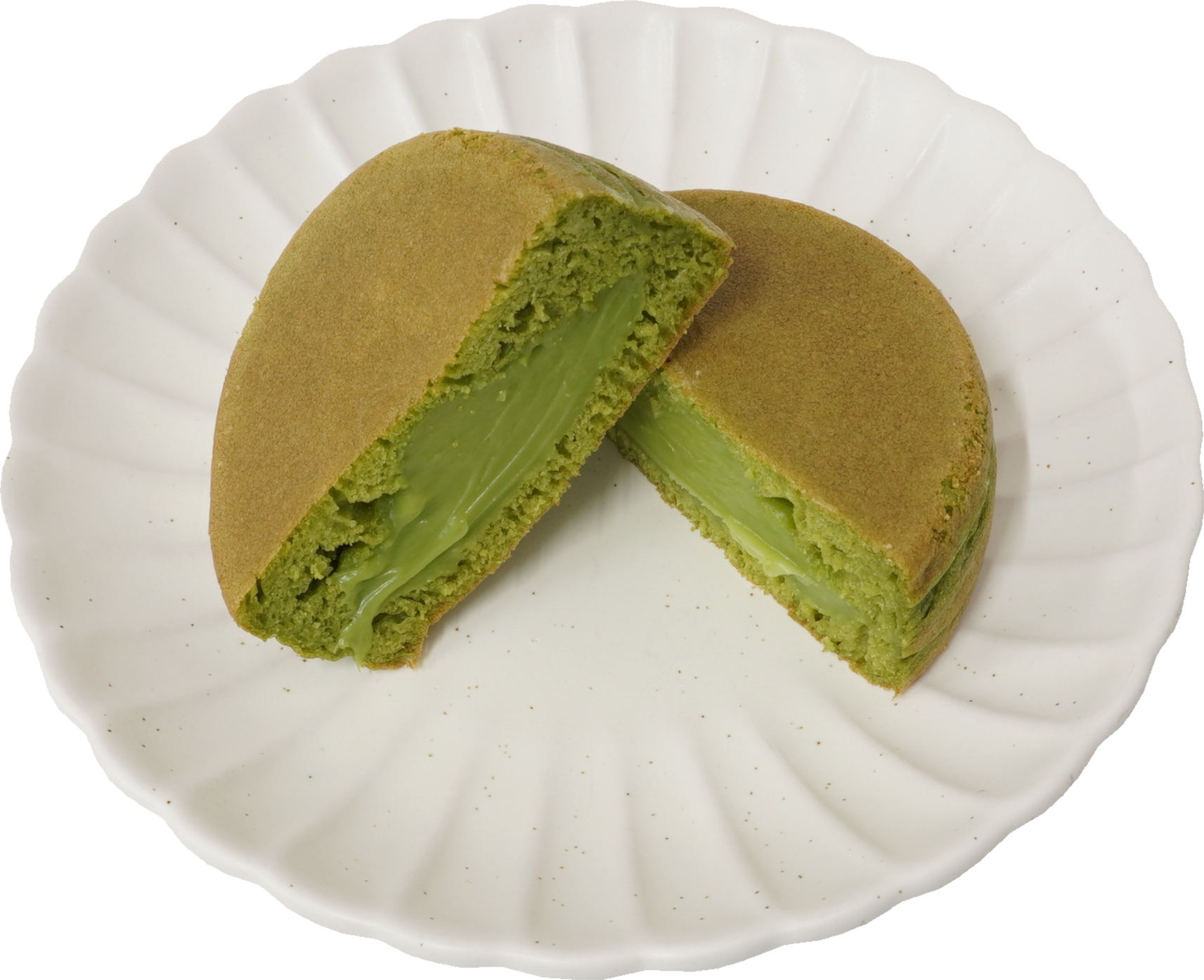 今川焼き（抹茶）｜商用可フリー画像・背景透過