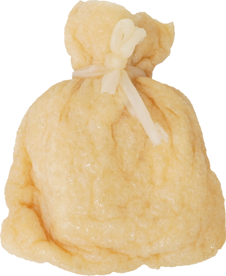 おでんの具（餅巾着）｜商用可フリー画像・背景透過