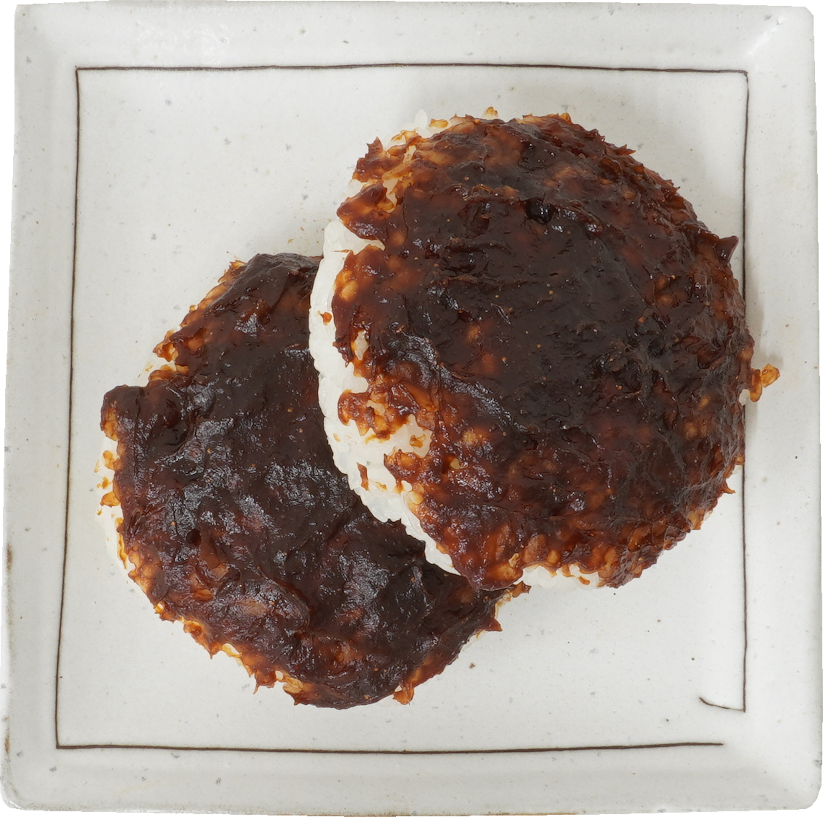 けんさ焼きおにぎり｜商用可フリー画像・背景透過