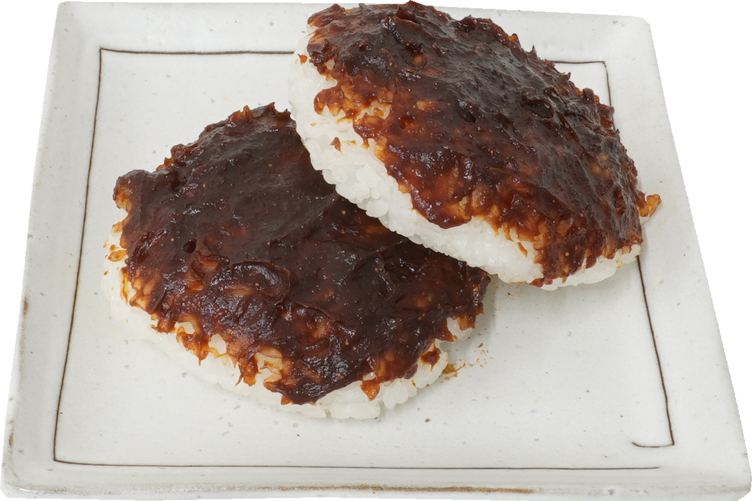 けんさ焼きおにぎり｜商用可フリー画像・背景透過