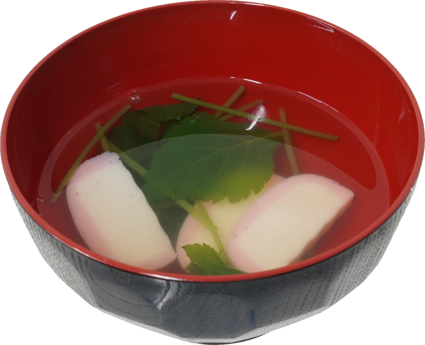 すまし汁（かまぼこ）｜商用可フリー画像・背景透過