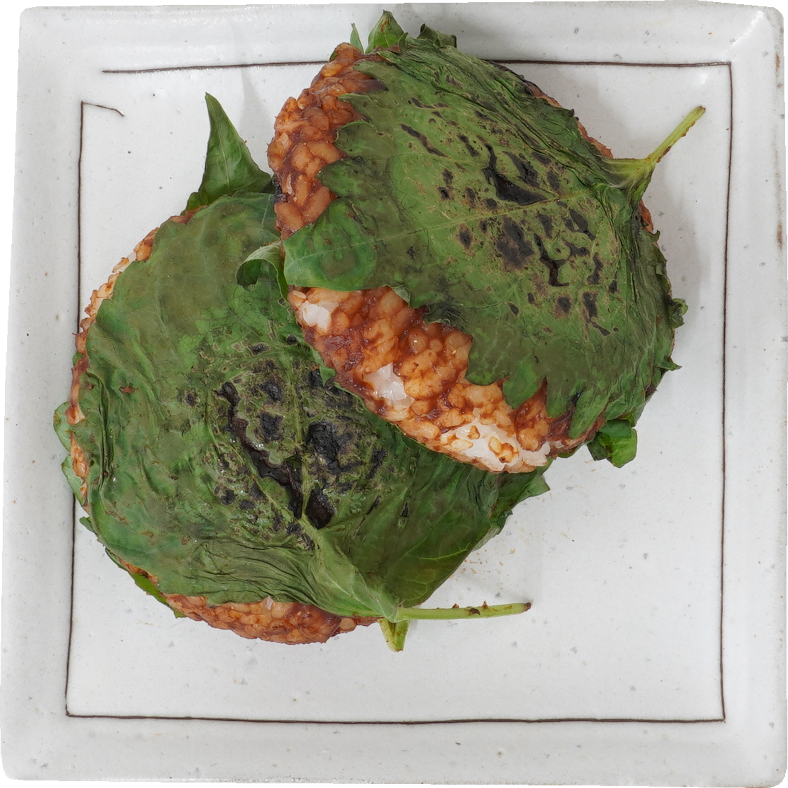 みそ焼きおにぎり｜商用可フリー画像・背景透過