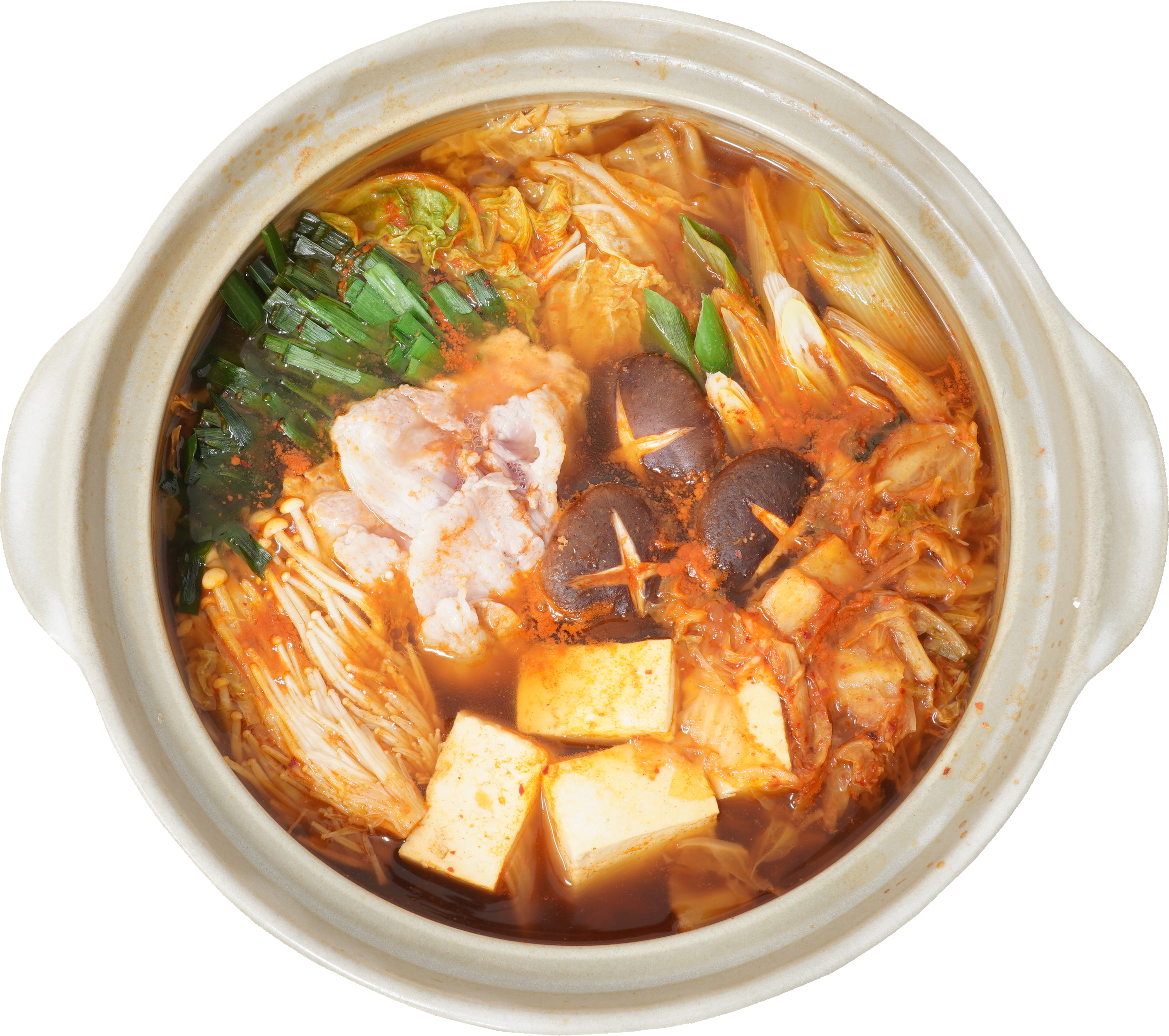 キムチ鍋｜商用可フリー画像・背景透過