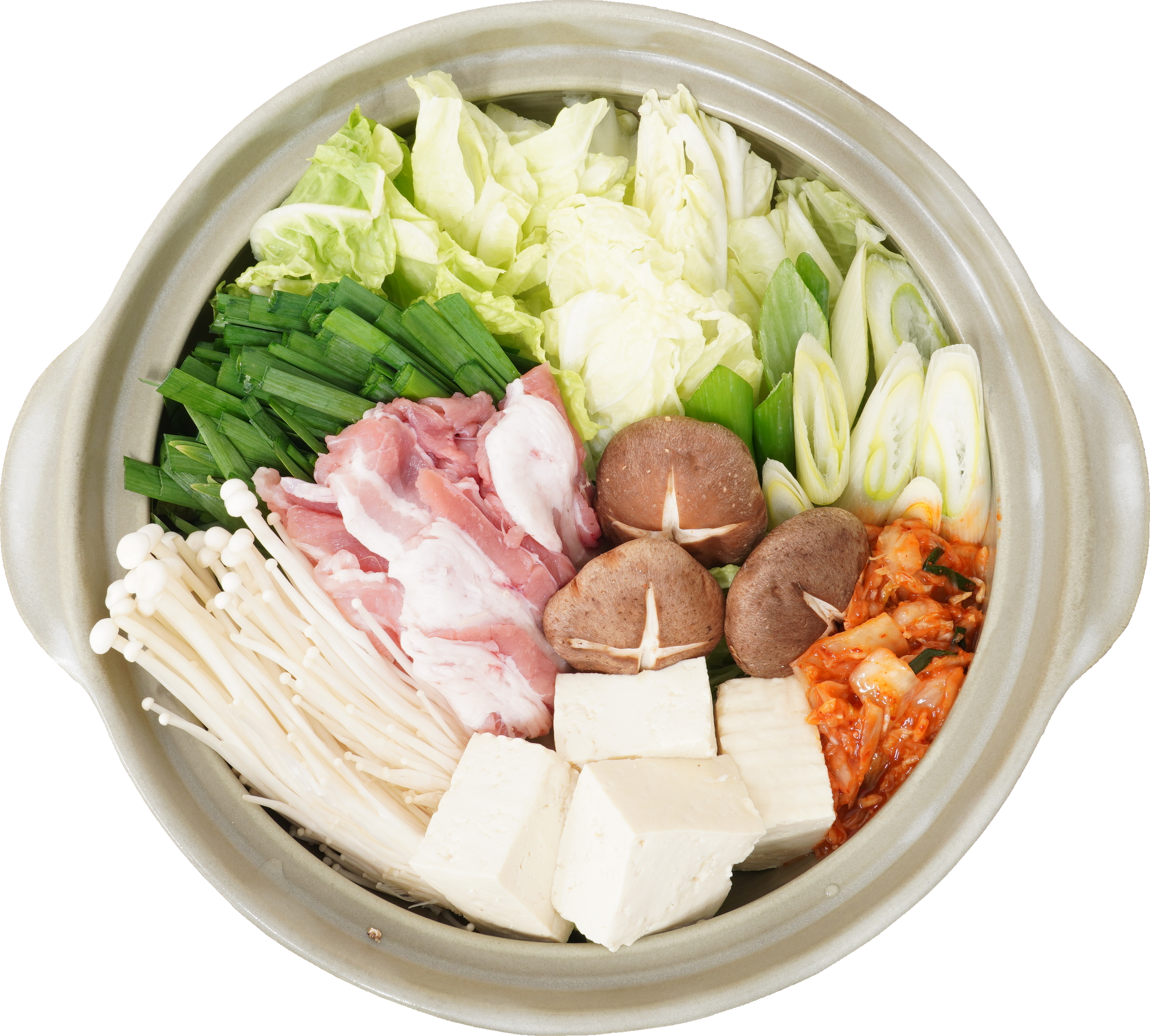 キムチ鍋（具材）｜商用可フリー画像・背景透過