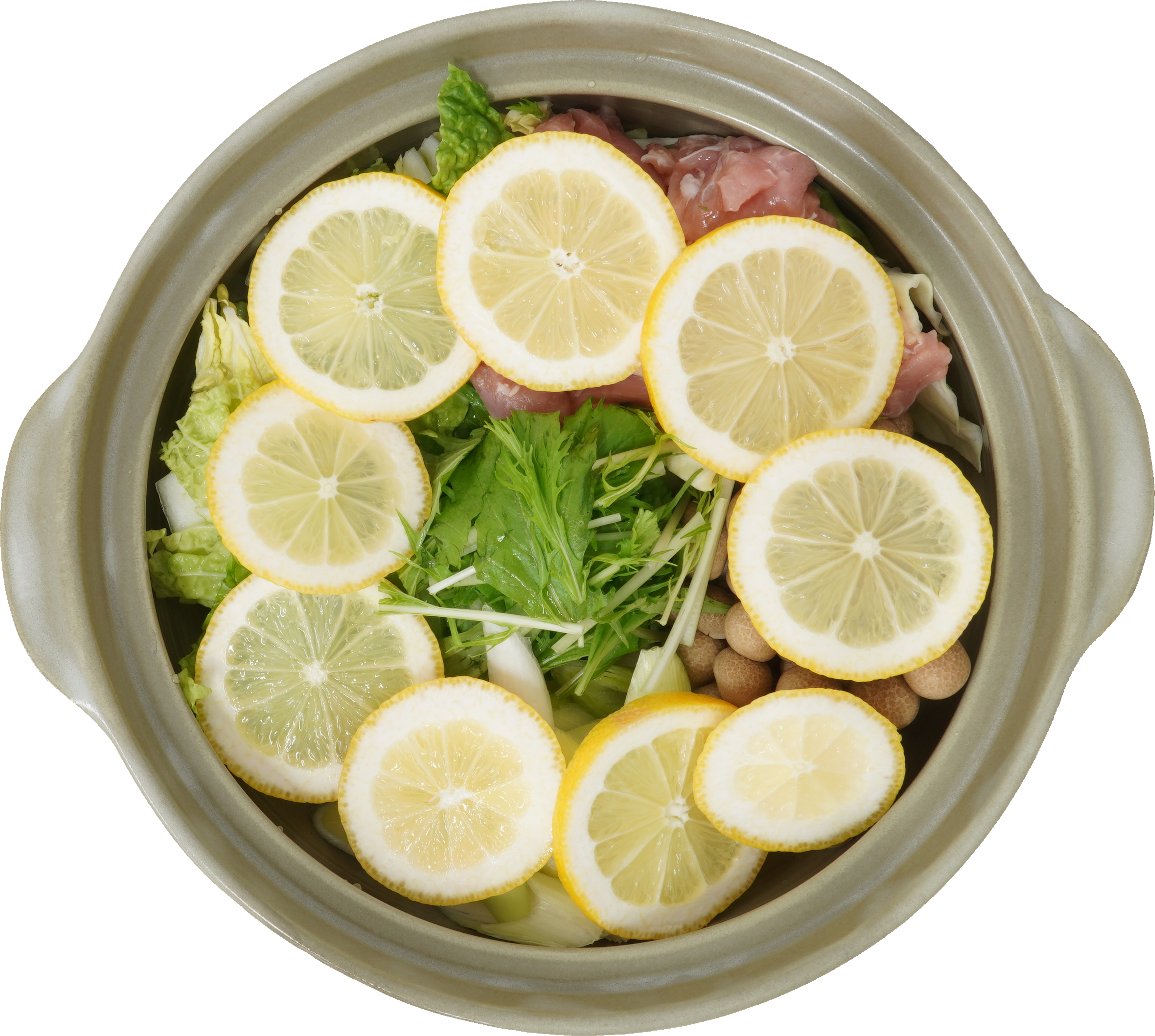 レモン鍋（具材）｜商用可フリー画像・背景透過