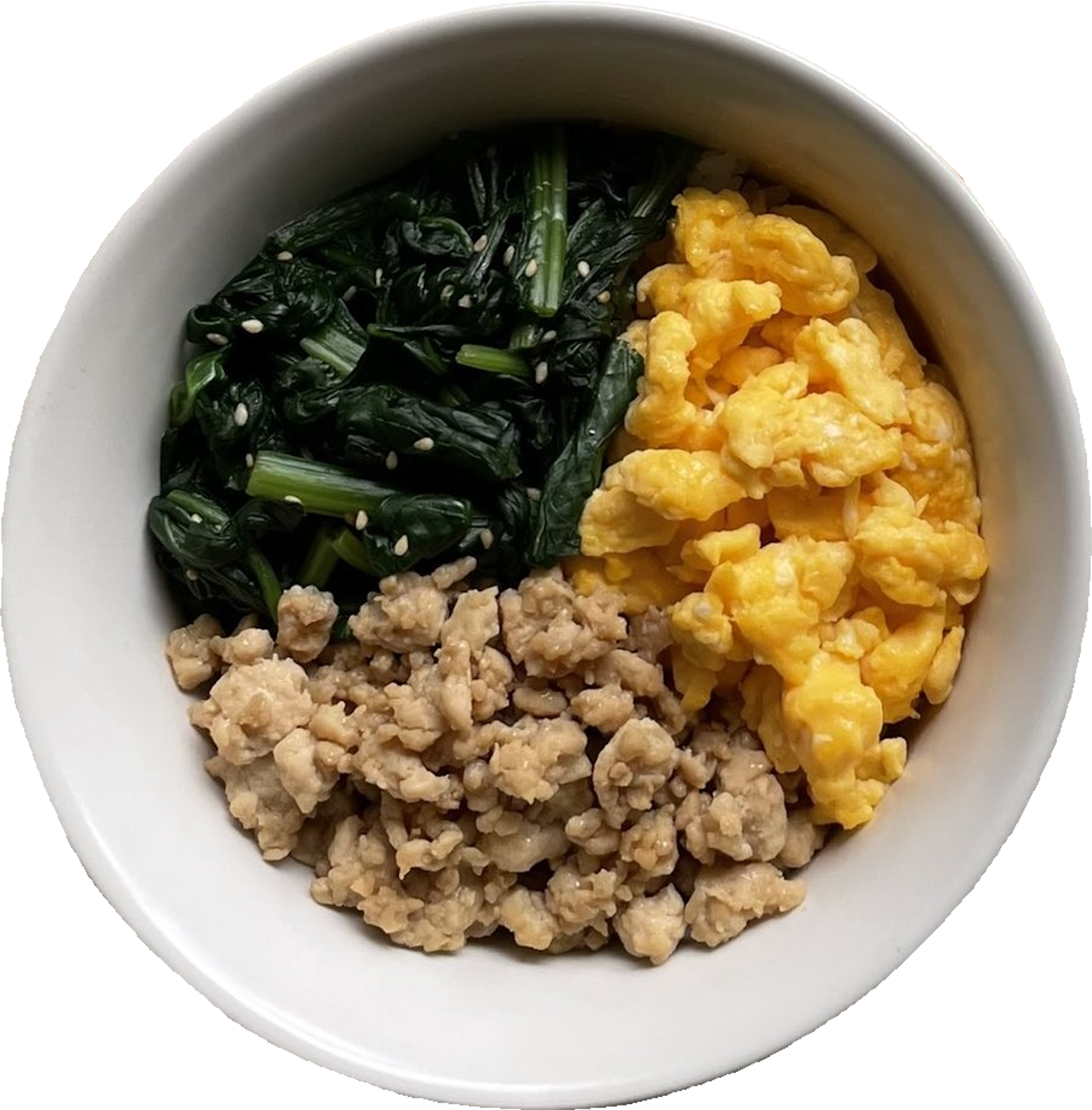 三色丼｜商用可フリー画像・背景透過