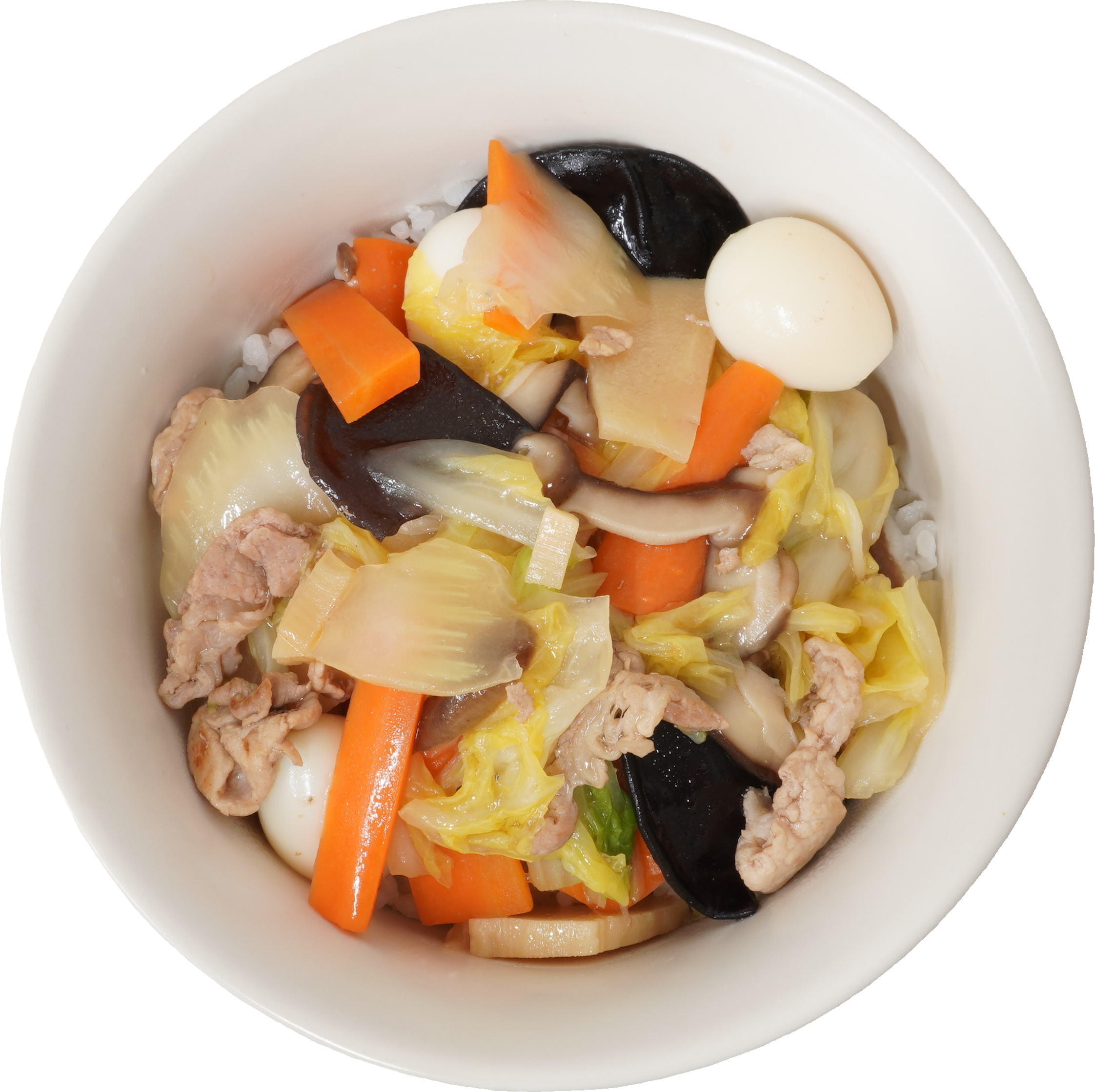 中華丼｜商用可フリー画像・背景透過