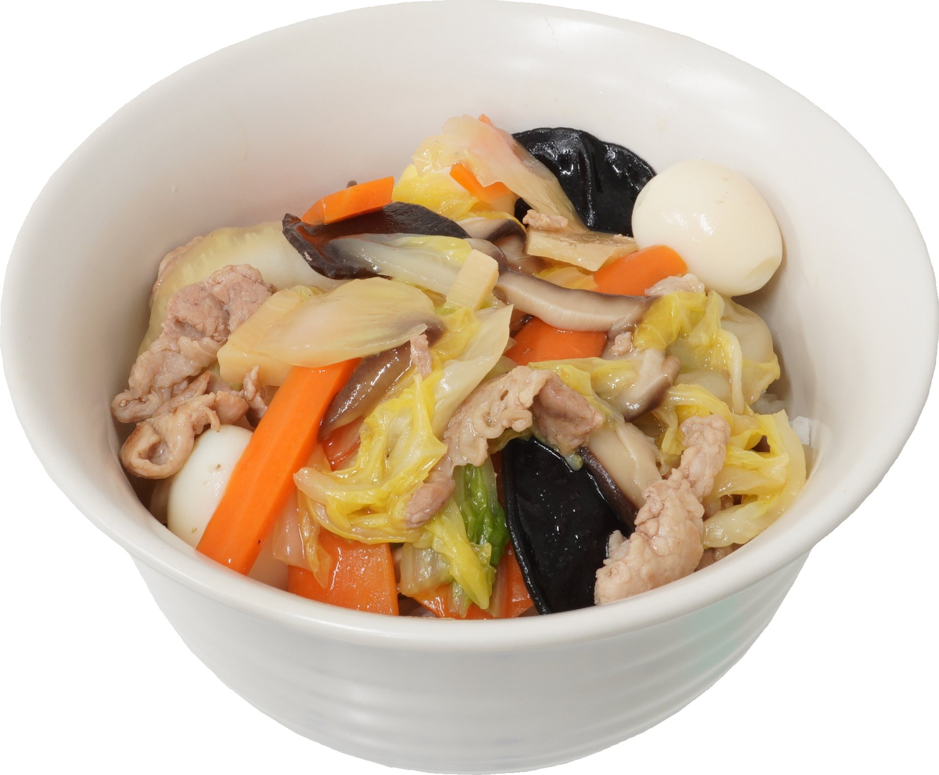 中華丼｜商用可フリー画像・背景透過