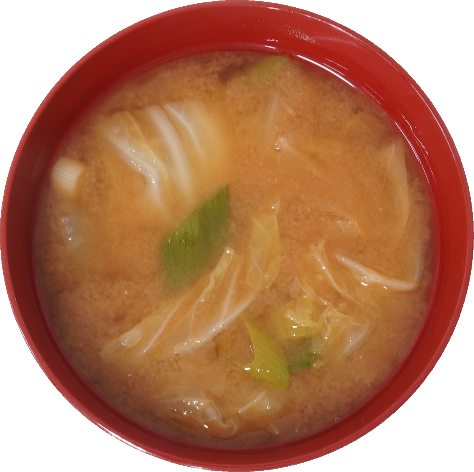 白菜の味噌汁｜商用可フリー画像・背景透過