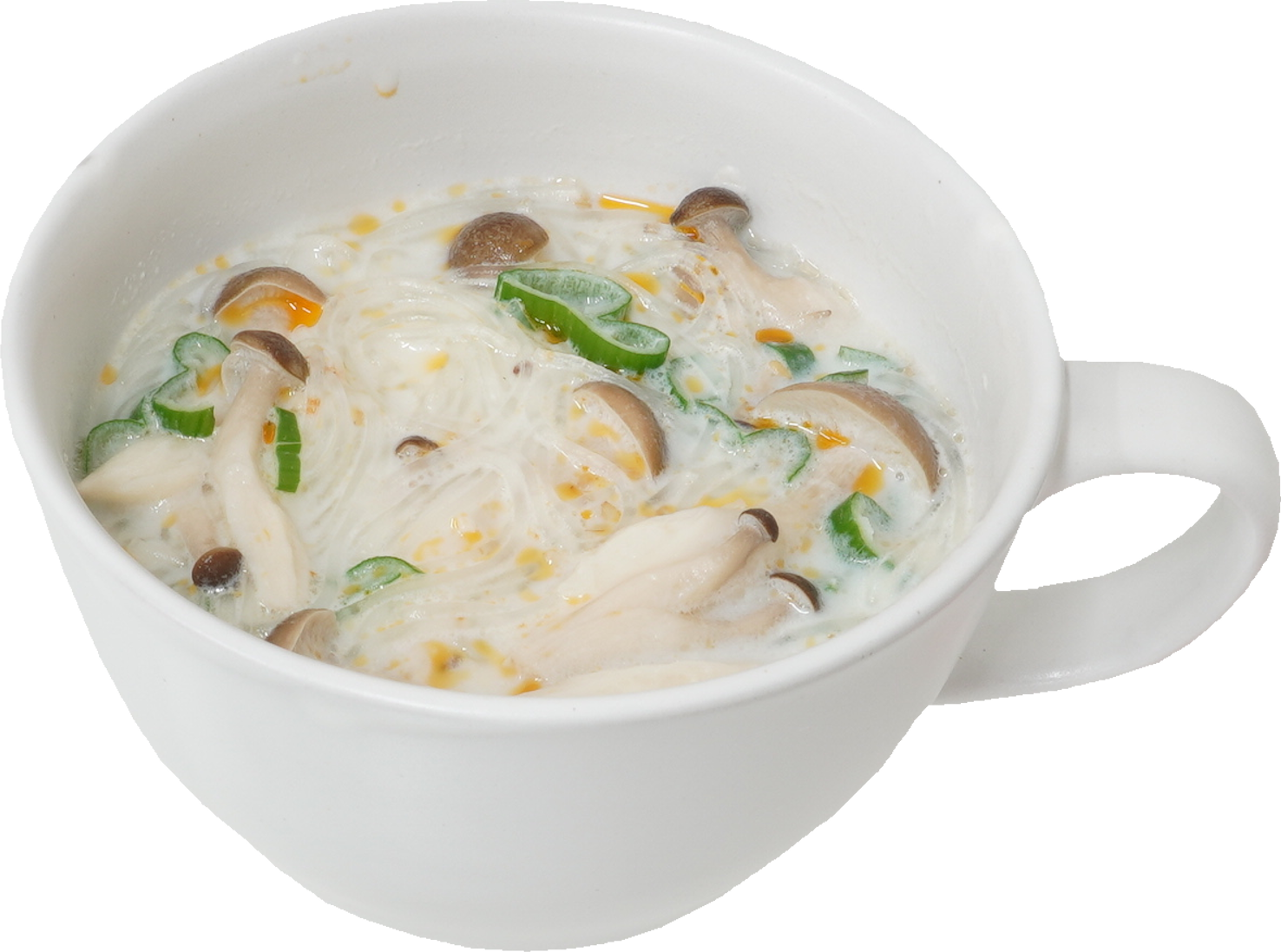 鶏白湯春雨スープ｜商用可フリー画像・背景透過