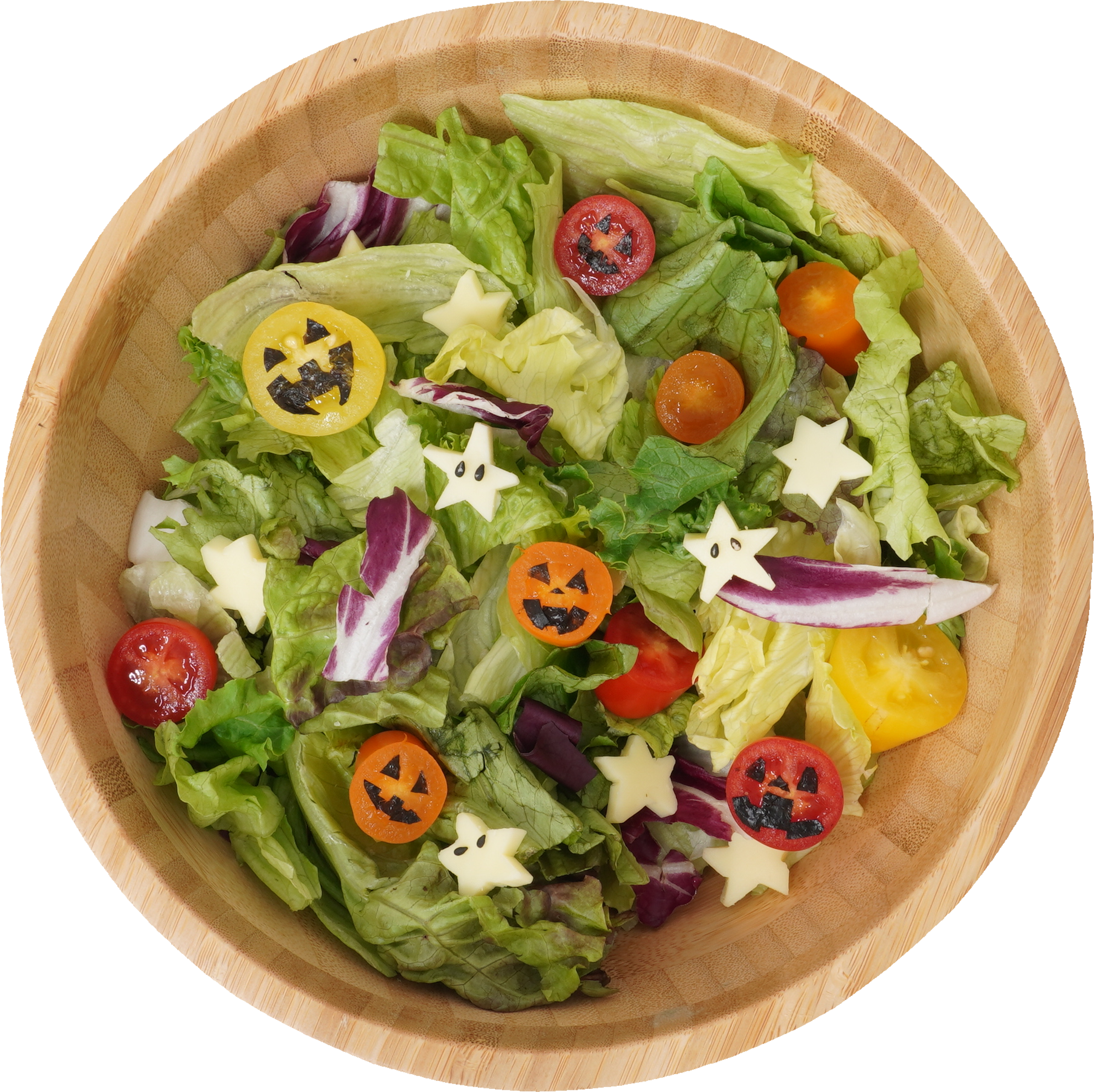 ハロウィンサラダ｜商用可フリー画像・背景透過