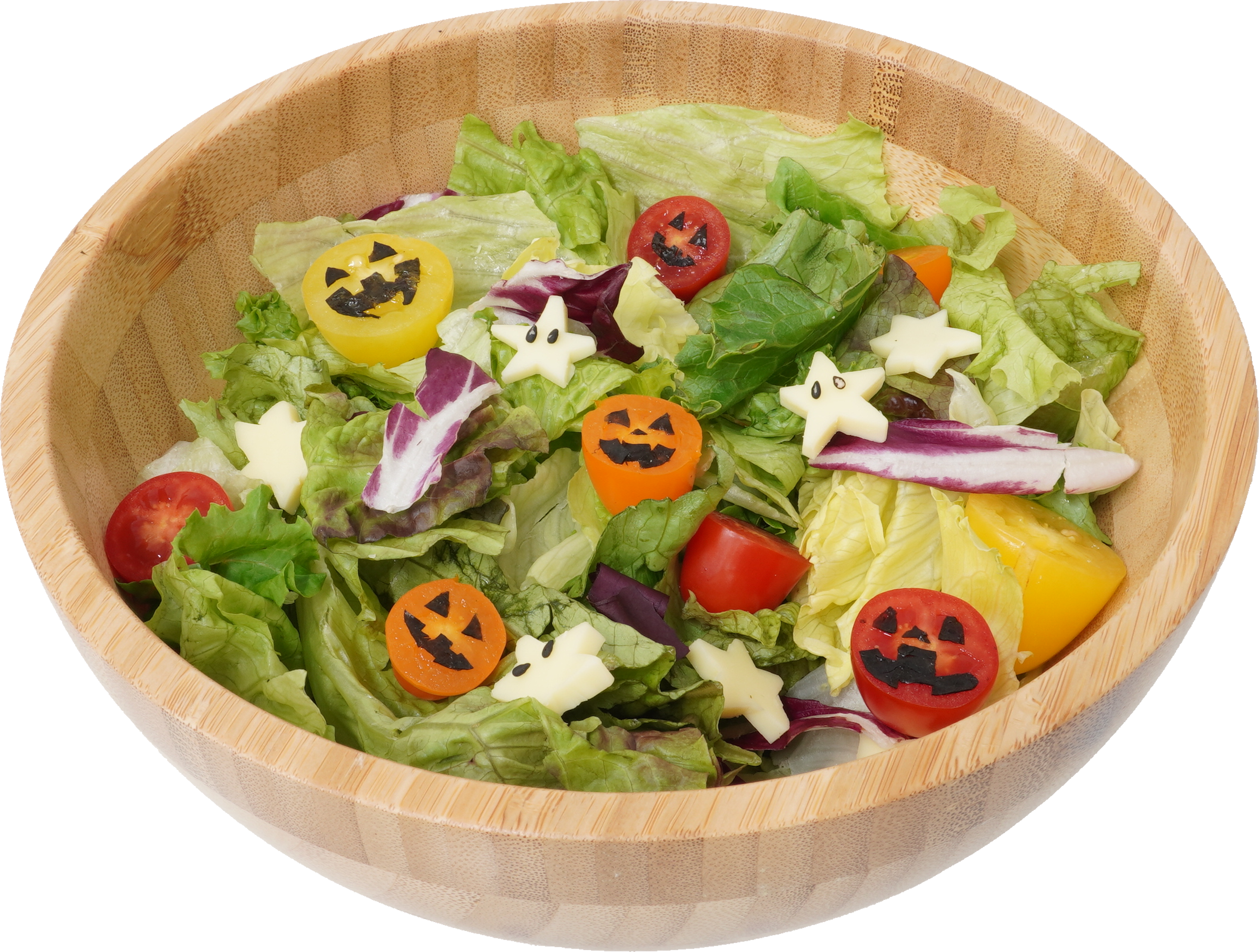 ハロウィンサラダ｜商用可フリー画像・背景透過