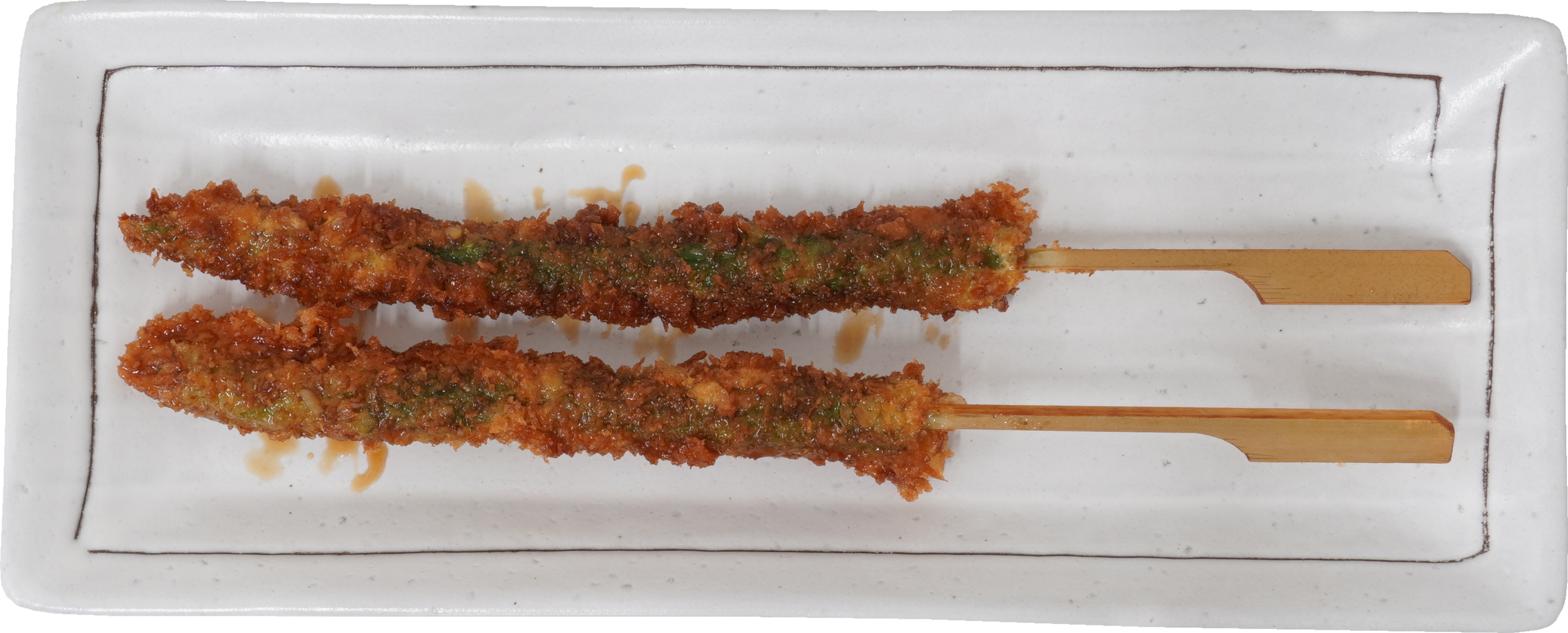 串揚げ（アスパラガス）｜商用可フリー画像・背景透過