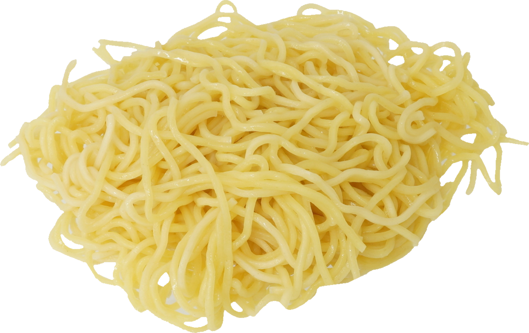 中華めん【太麺】（ゆで）｜商用可フリー画像・背景透過