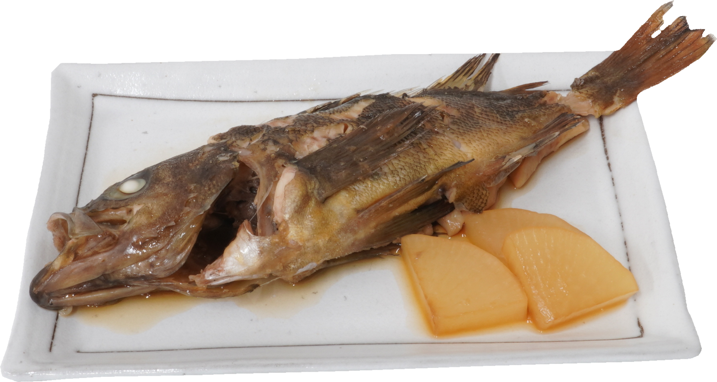 めばるの煮つけ｜商用可フリー画像・背景透過