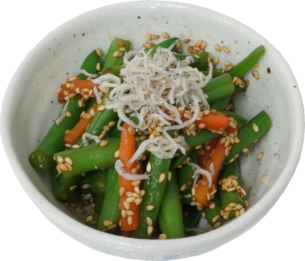 いんげんのごま和え｜商用可フリー画像・背景透過