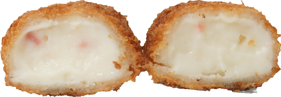 かにクリームコロッケ｜商用可フリー画像・背景透過