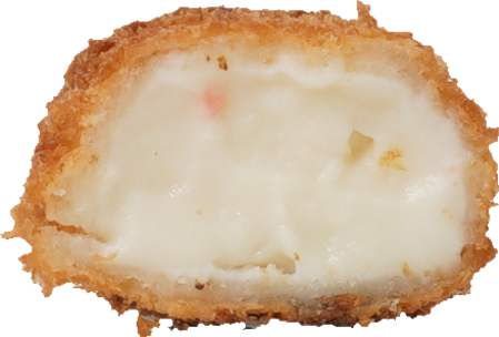 かにクリームコロッケ｜商用可フリー画像・背景透過