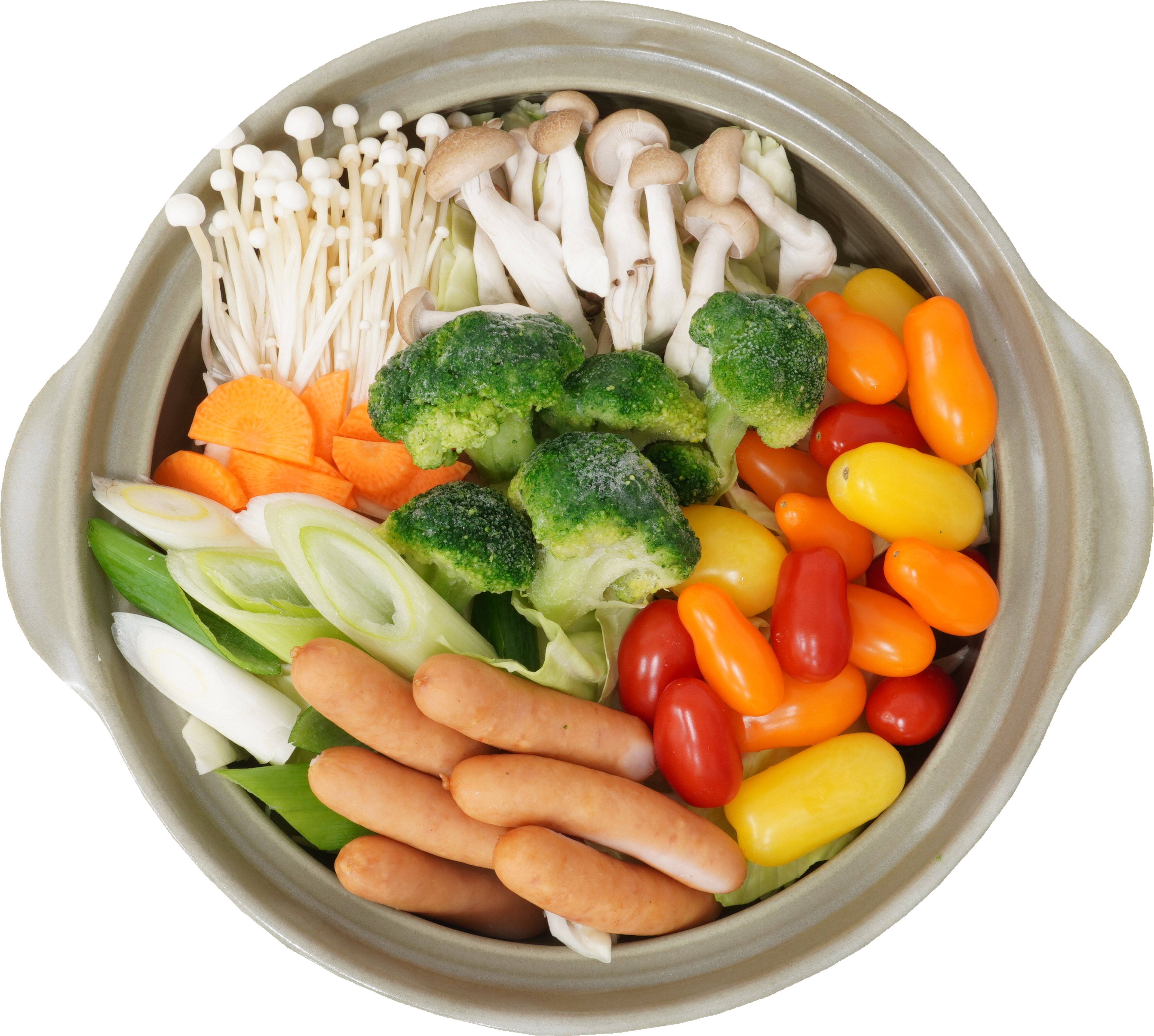 トマト鍋（具材）｜商用可フリー画像・背景透過