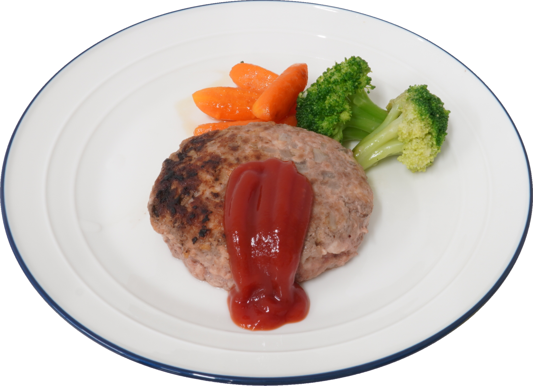 合いびきハンバーグ｜商用可フリー画像・背景透過