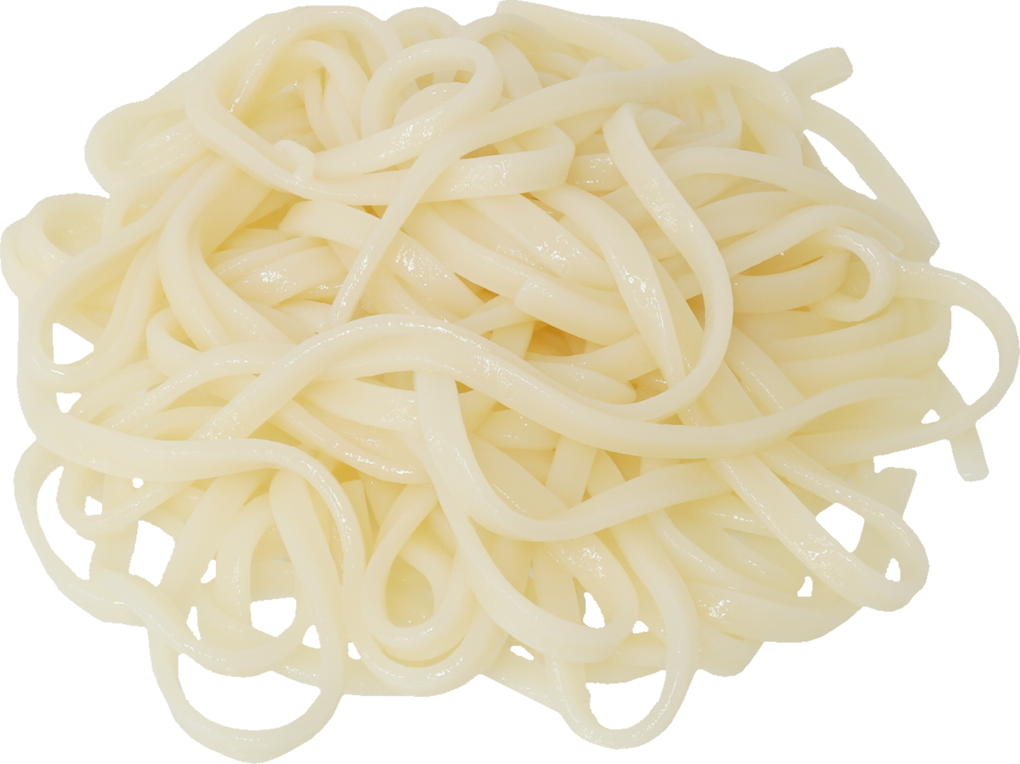 干しうどん（ゆで）｜商用可フリー画像・背景透過