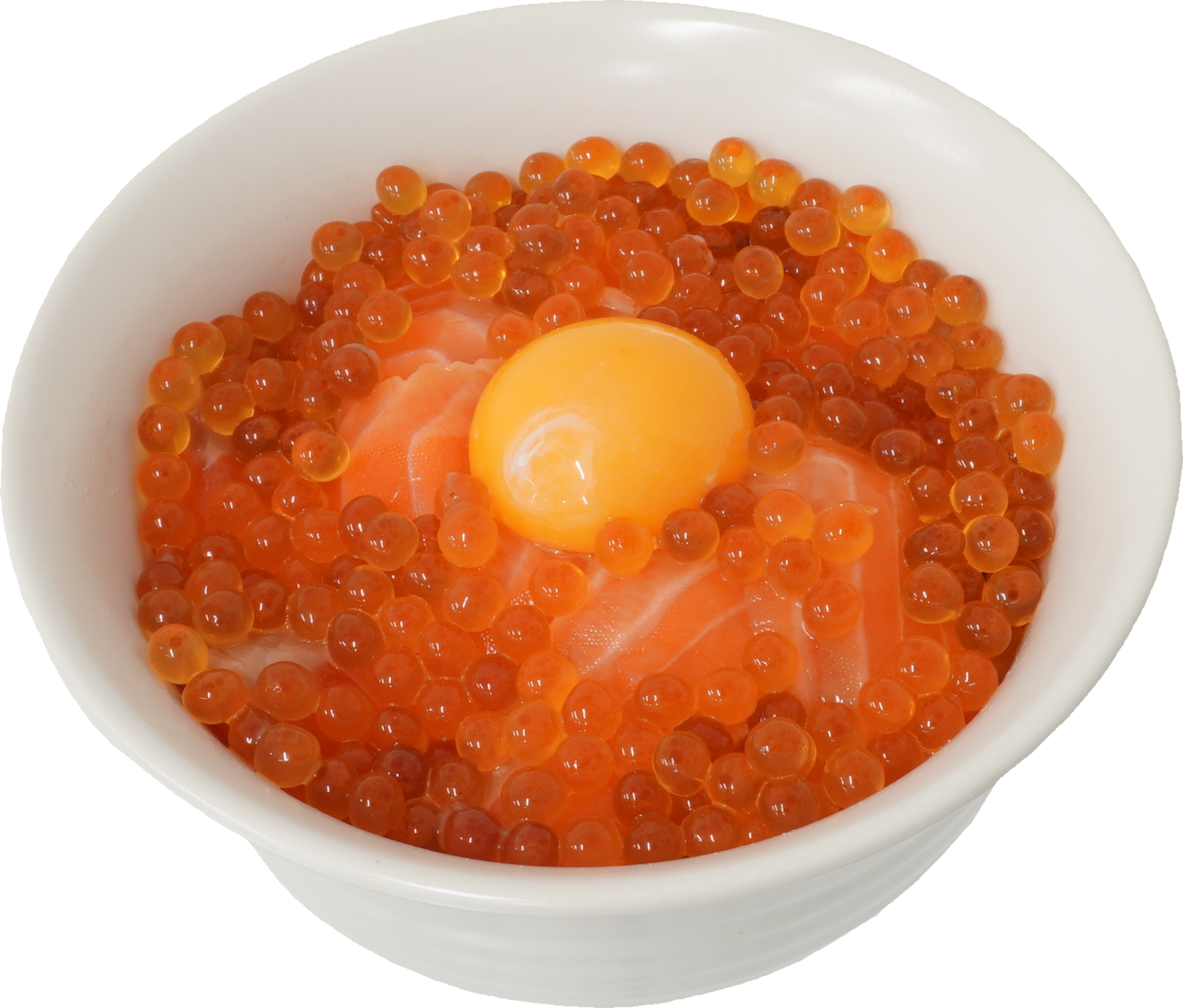 サーモンいくら丼｜商用可フリー画像・背景透過