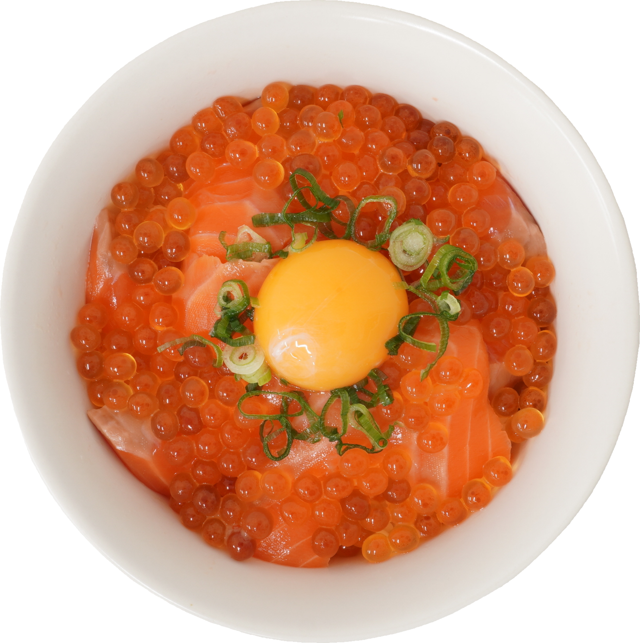 サーモンいくら丼｜商用可フリー画像・背景透過