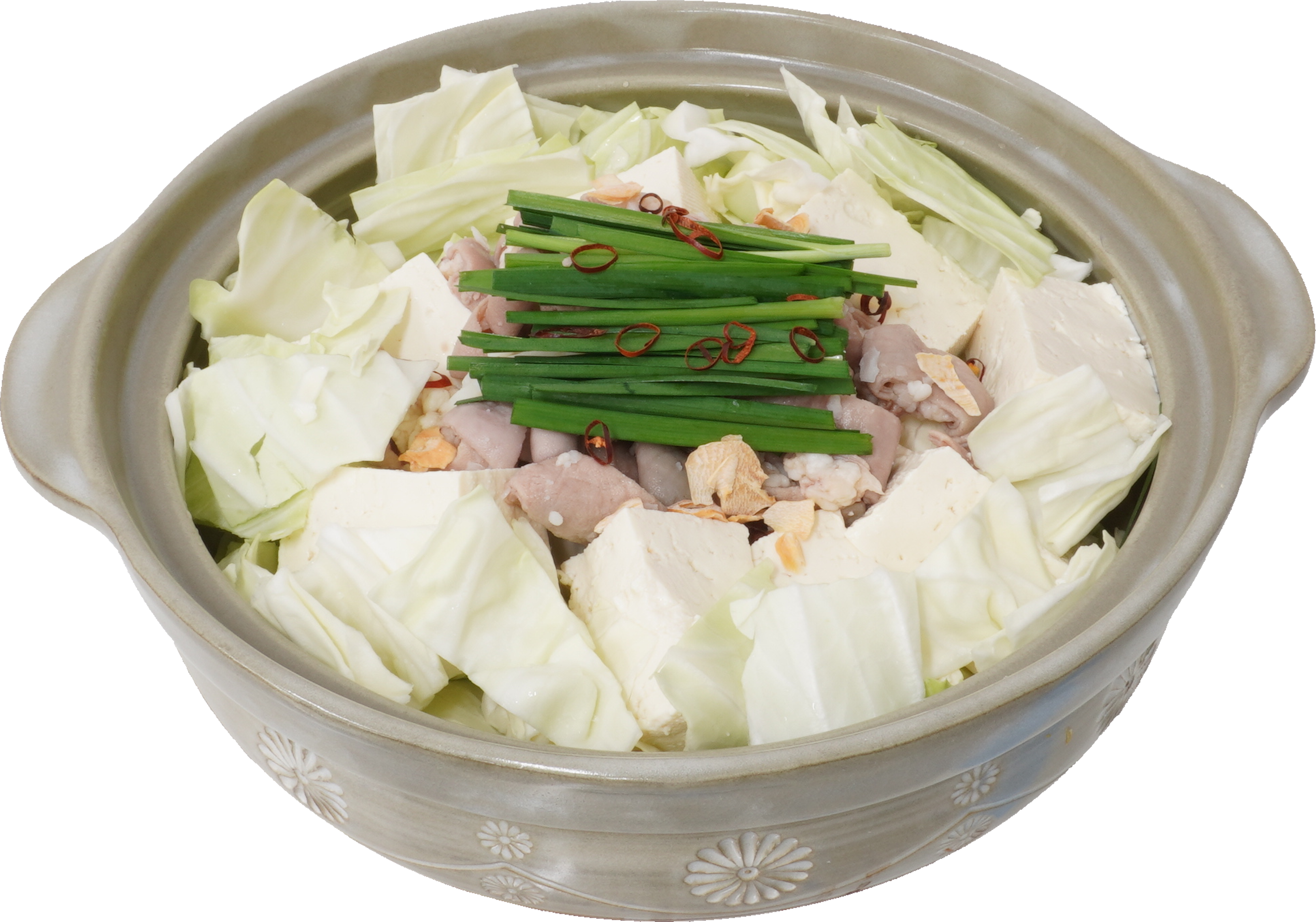 もつ鍋（具材）｜商用可フリー画像・背景透過