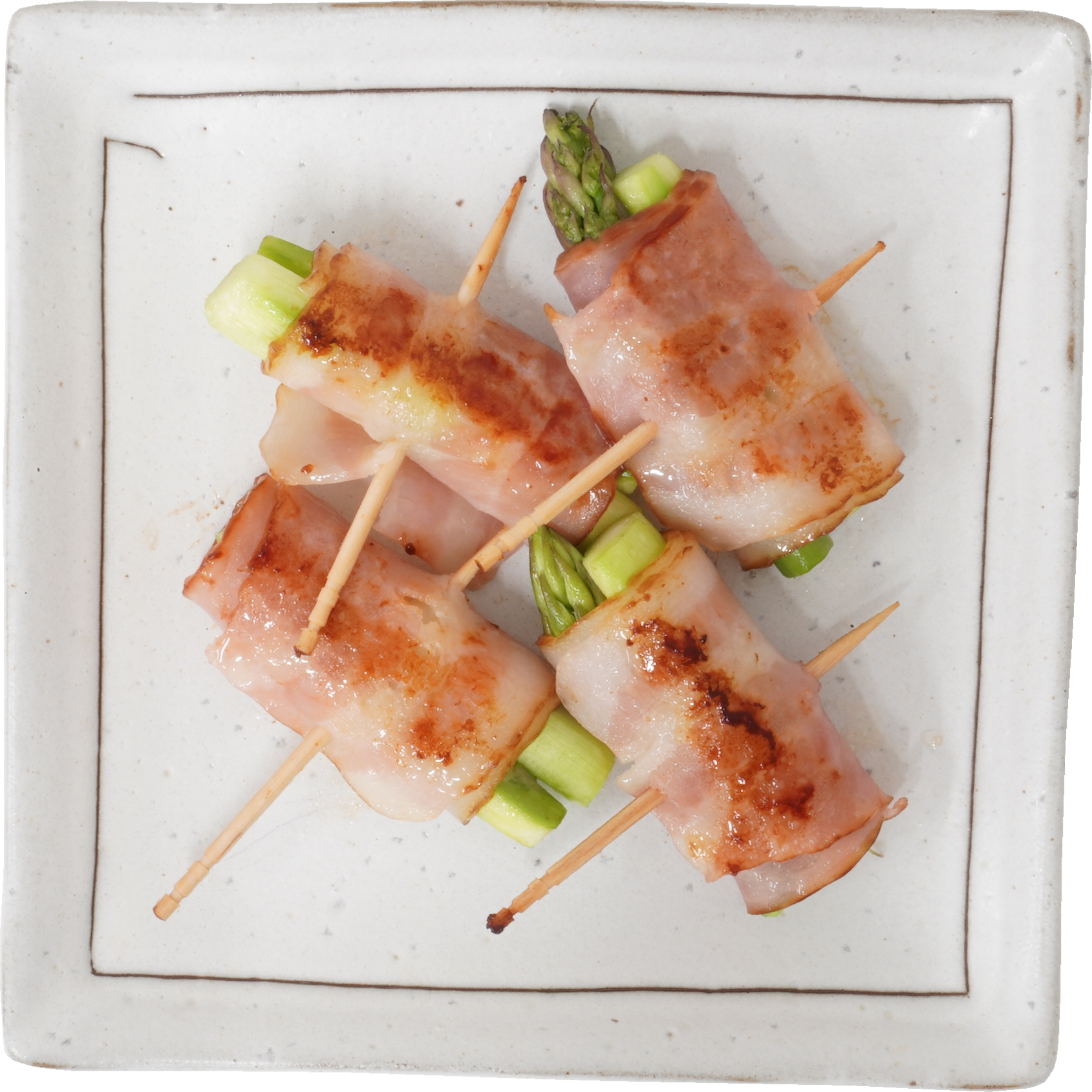 アスパラベーコン｜商用可フリー画像・背景透過