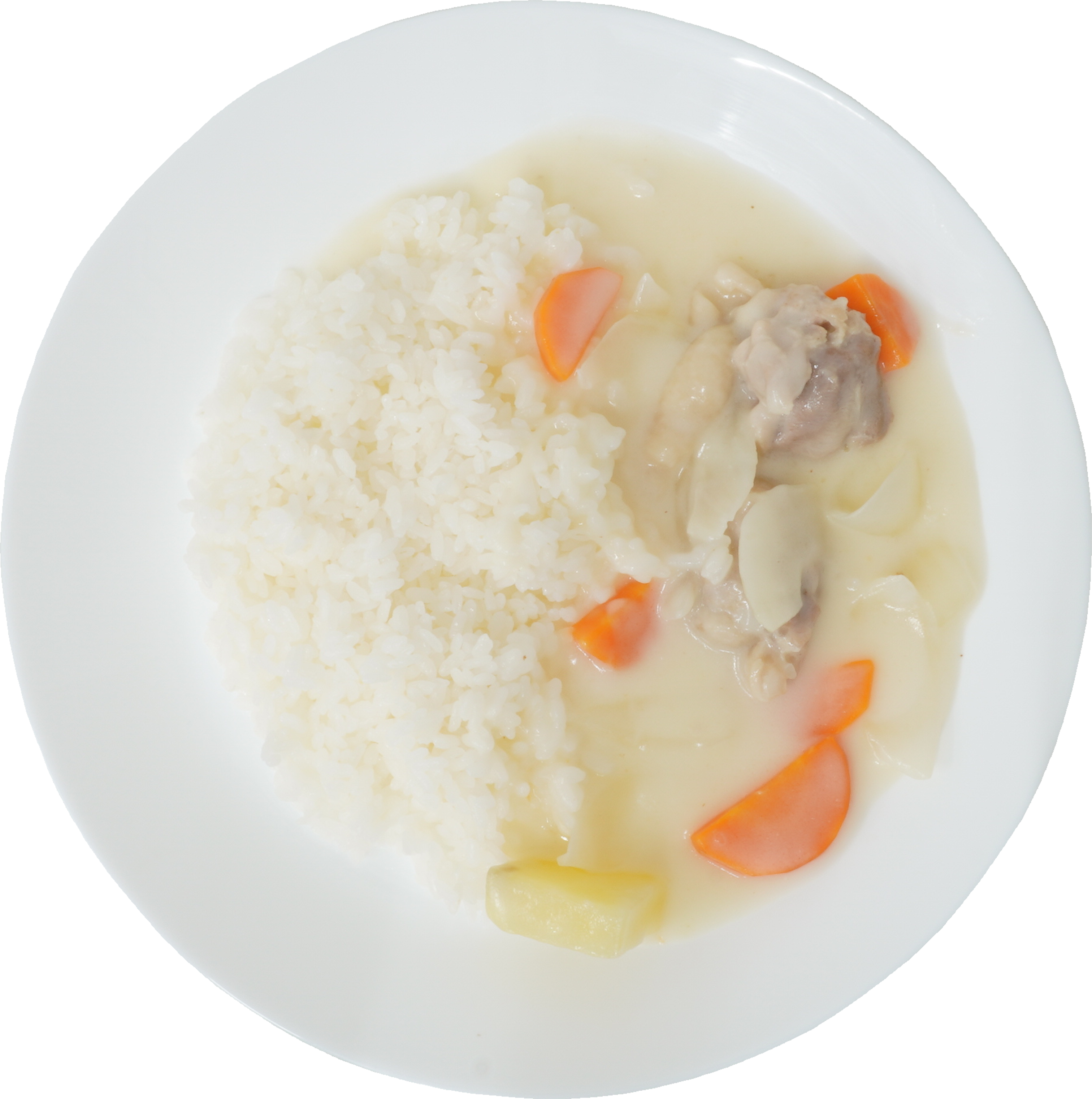 シチューライス｜商用可フリー画像・背景透過