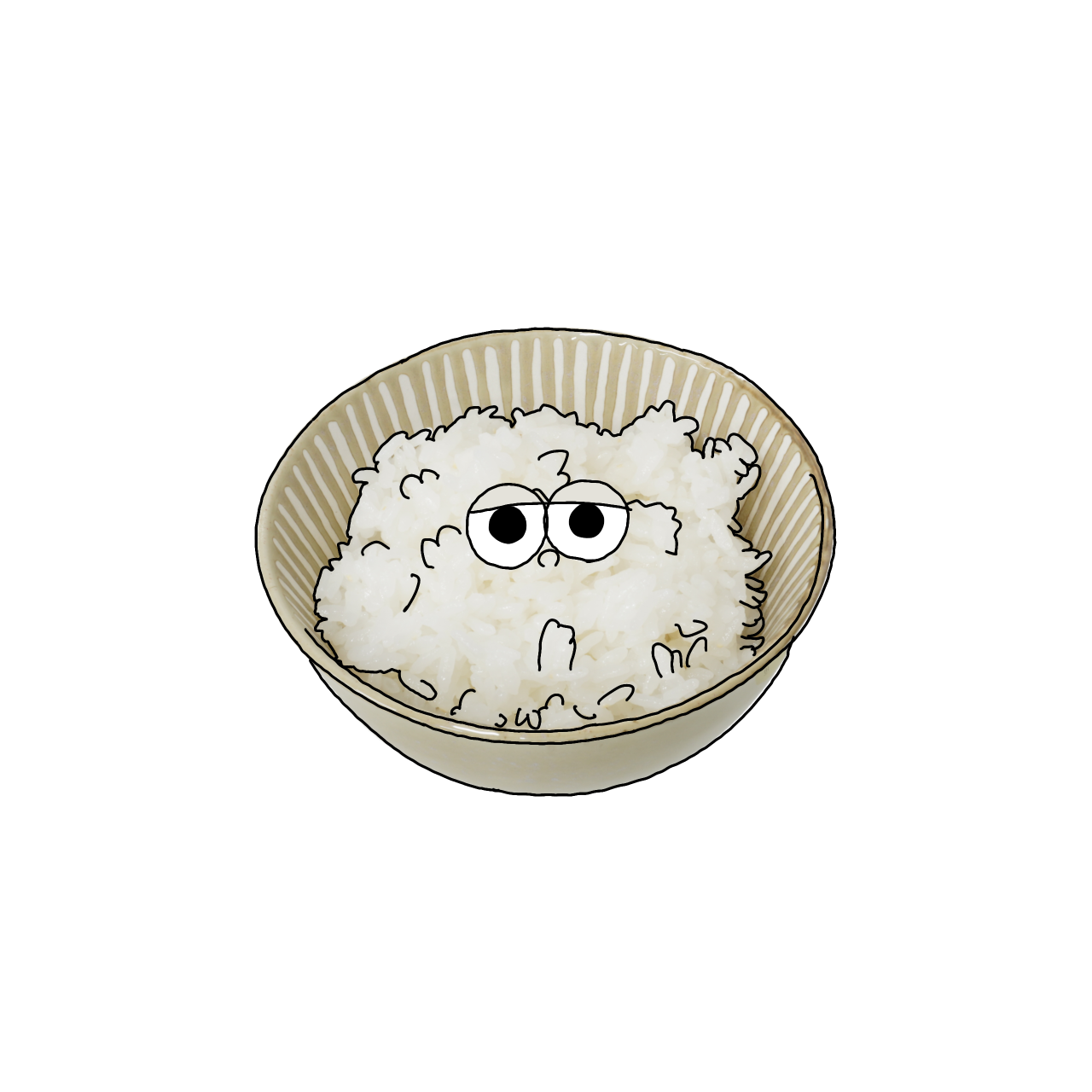 はいが精米のイラスト｜商用可フリー画像・背景透過