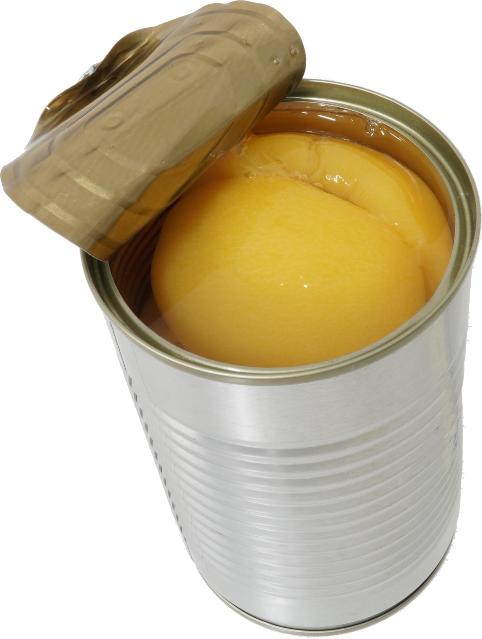 もも（缶詰・黄肉種【黄桃】）｜商用可フリー画像・背景透過