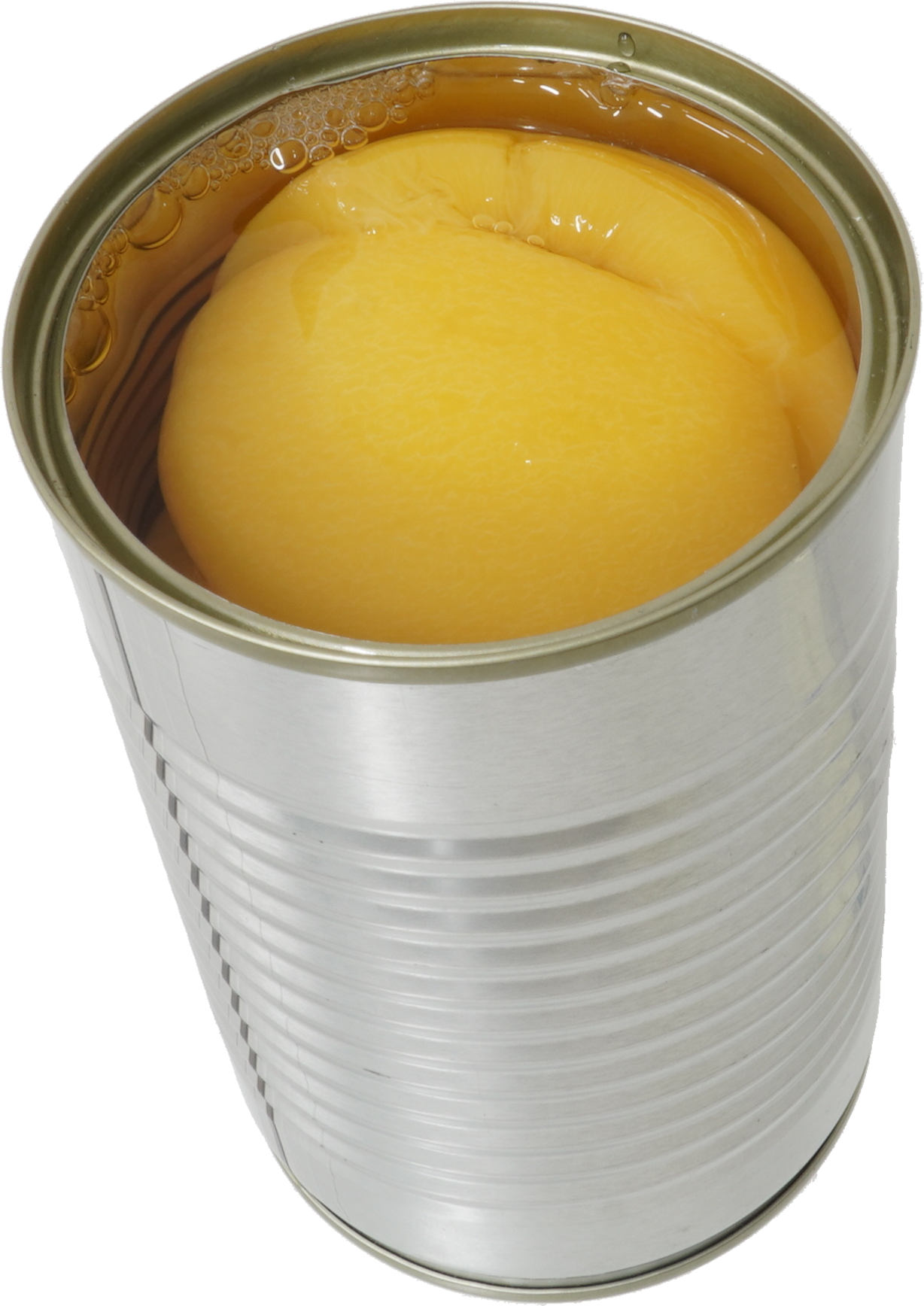 もも（缶詰・黄肉種【黄桃】）｜商用可フリー画像・背景透過