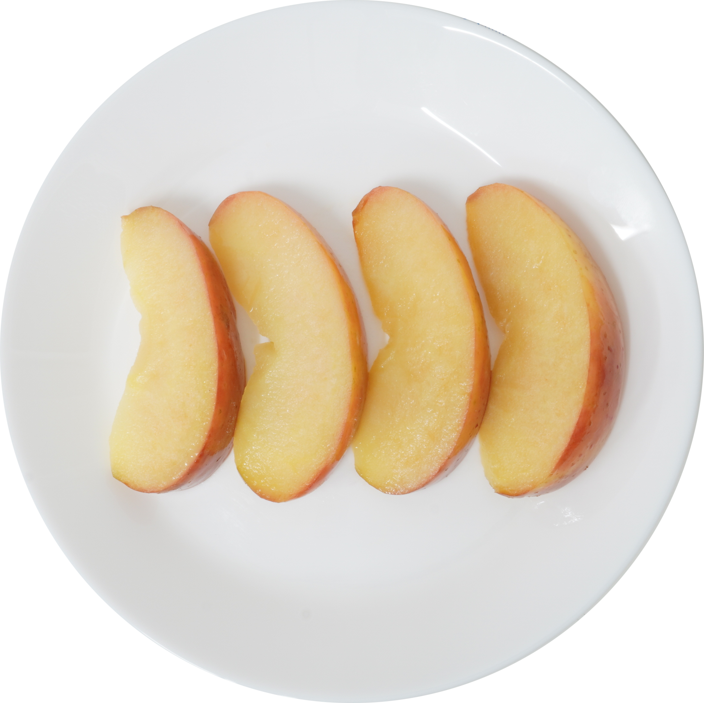 りんご（皮つき・焼き）｜商用可フリー画像・背景透過