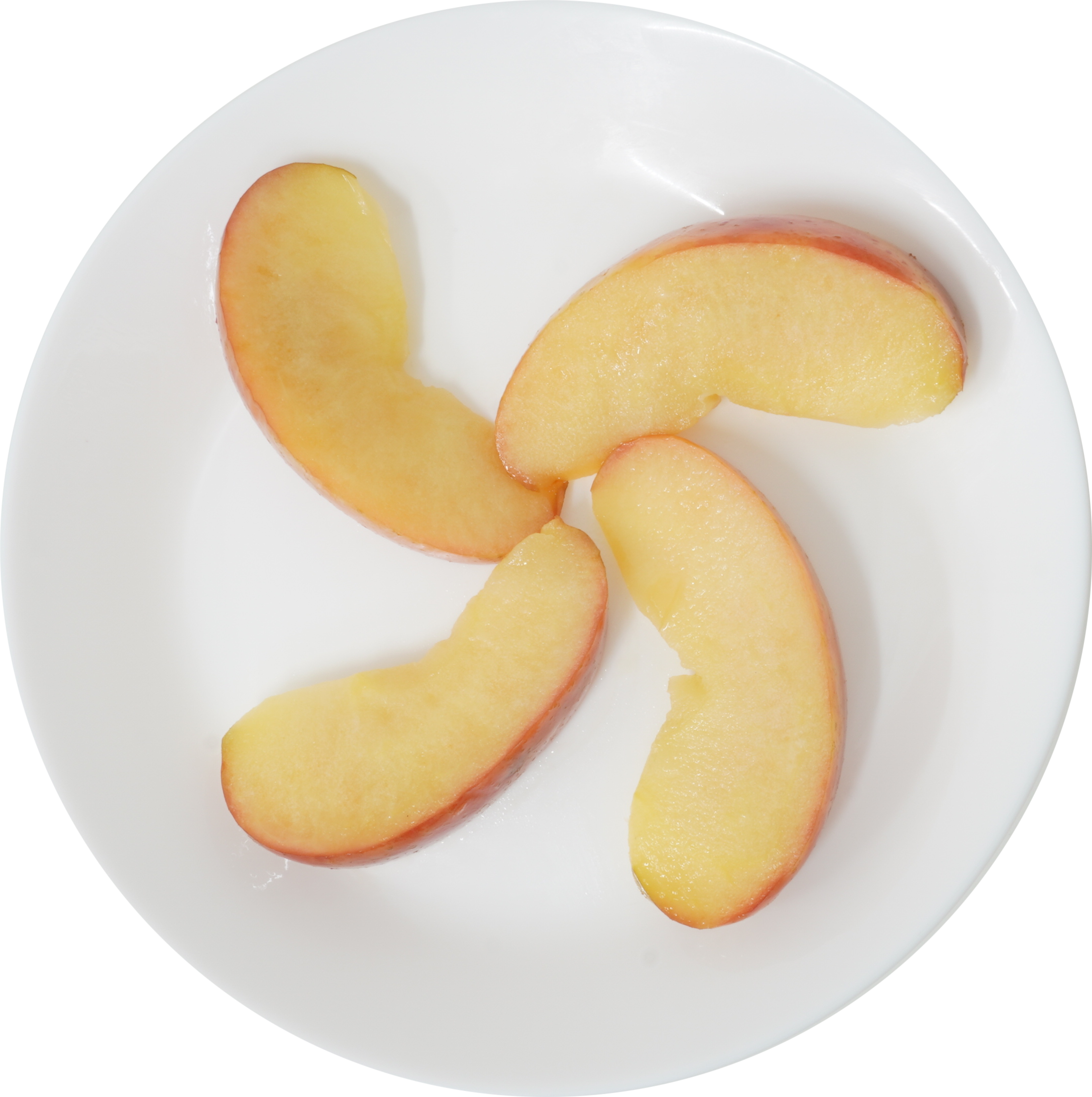 りんご（皮つき・焼き）｜商用可フリー画像・背景透過