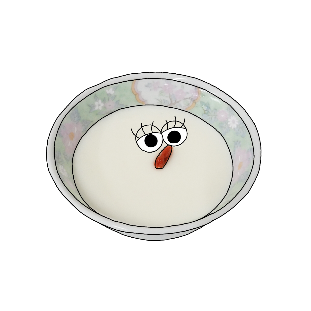 杏仁豆腐のイラスト｜商用可フリー画像・背景透過