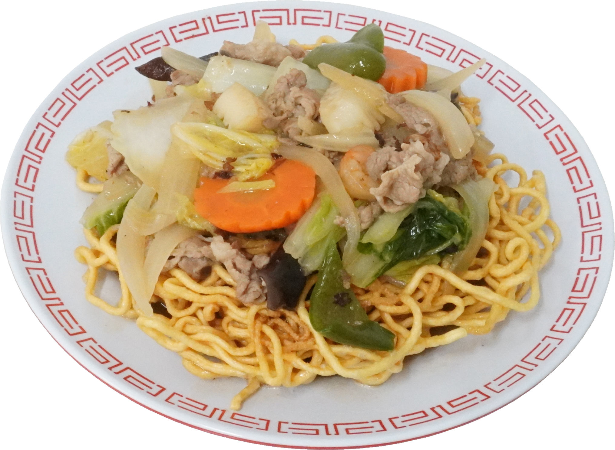 あんかけ揚げそば｜商用可フリー画像・背景透過