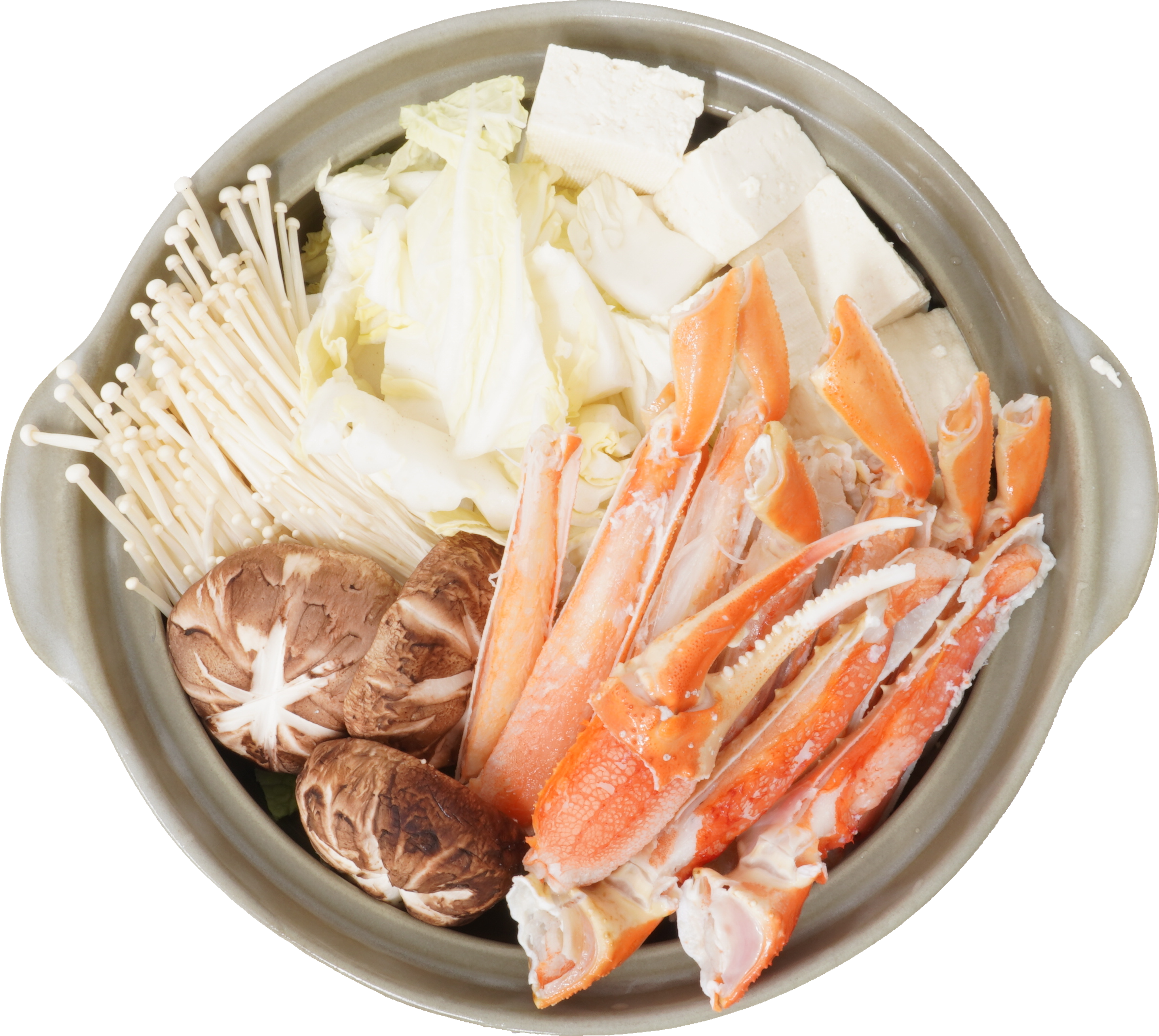かに鍋（具材）｜商用可フリー画像・背景透過